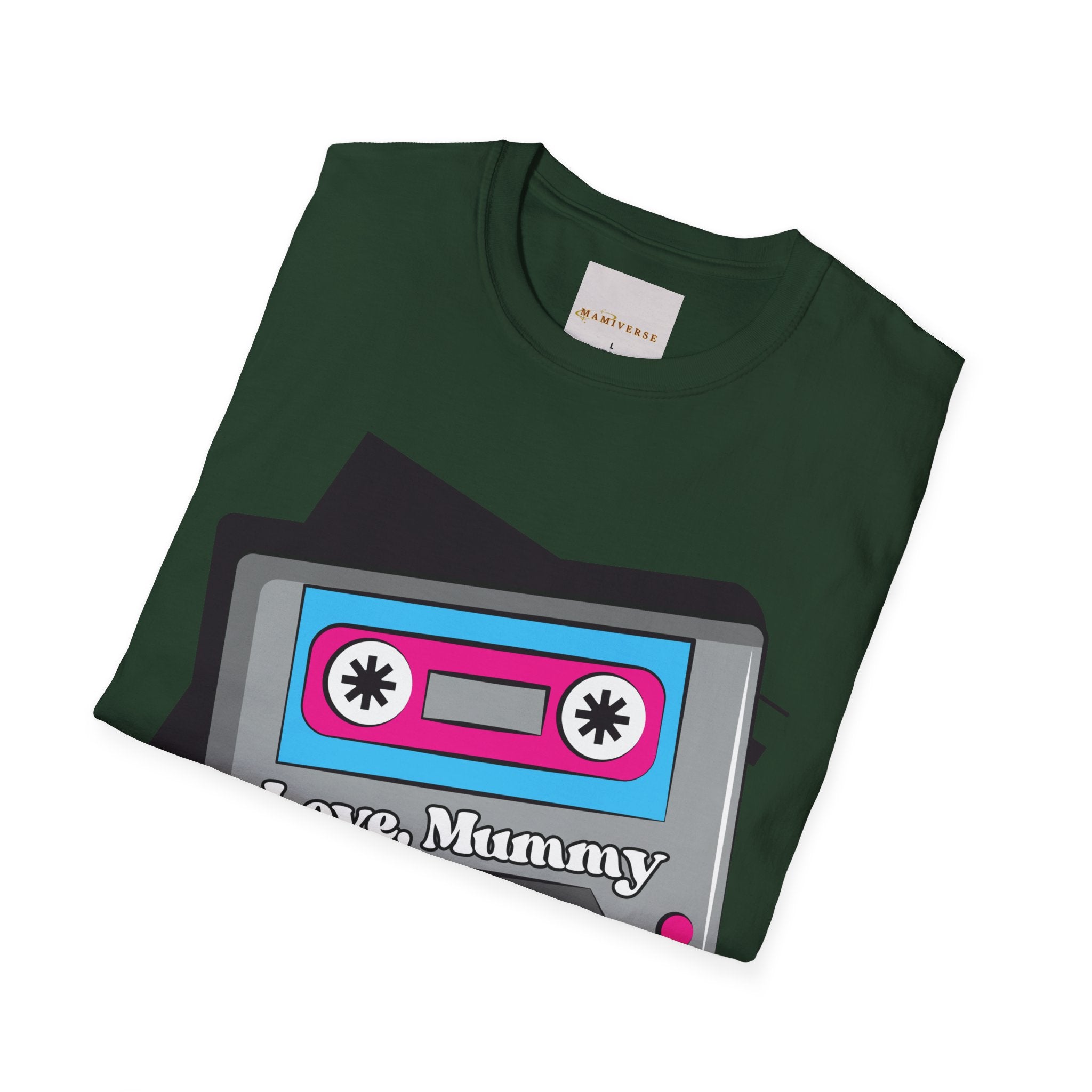 Love Mummy 90s Cassette Mother's Day T-Shirt