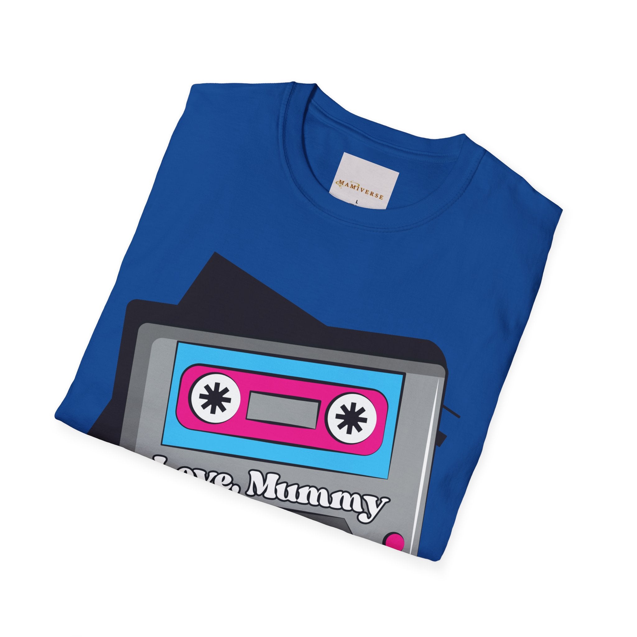Love Mummy 90s Cassette Mother's Day T-Shirt