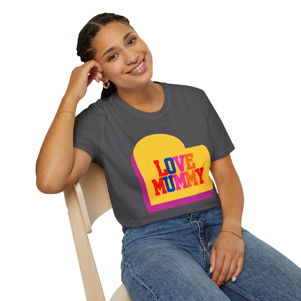 90s Love Mummy Retro Mothers T-Shirt — Nostalgic Mum Tee