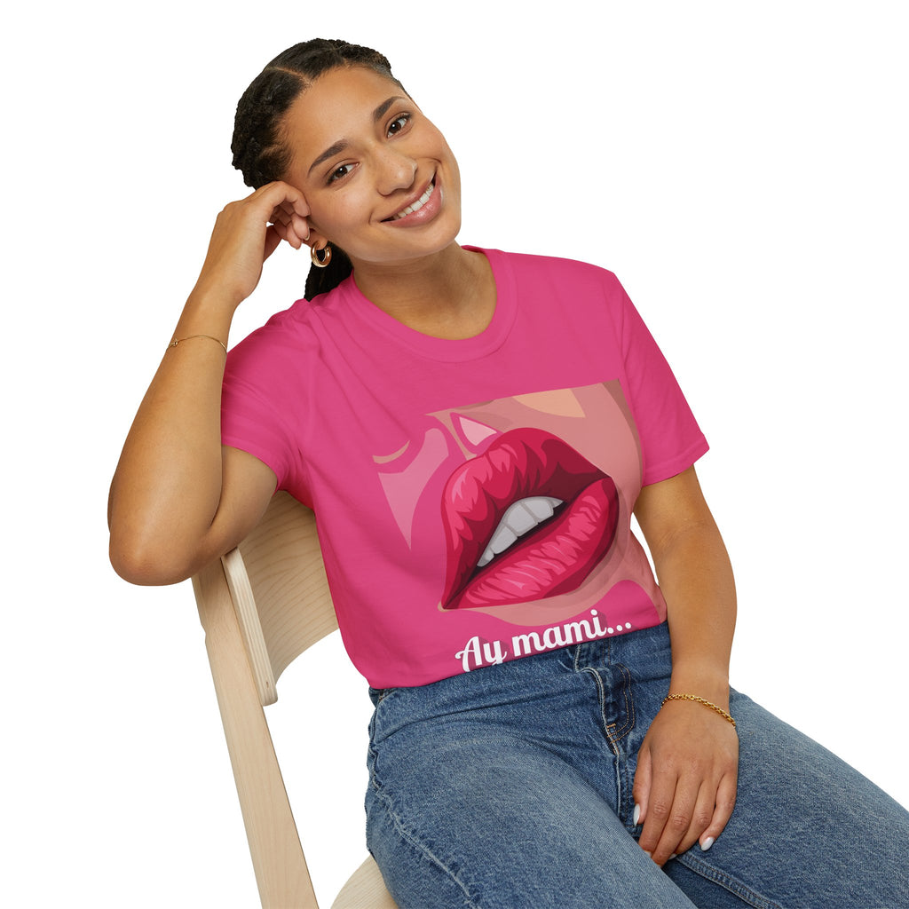 Ay Mami "Kissable" Lip 90s Mother's Day T-Shirt