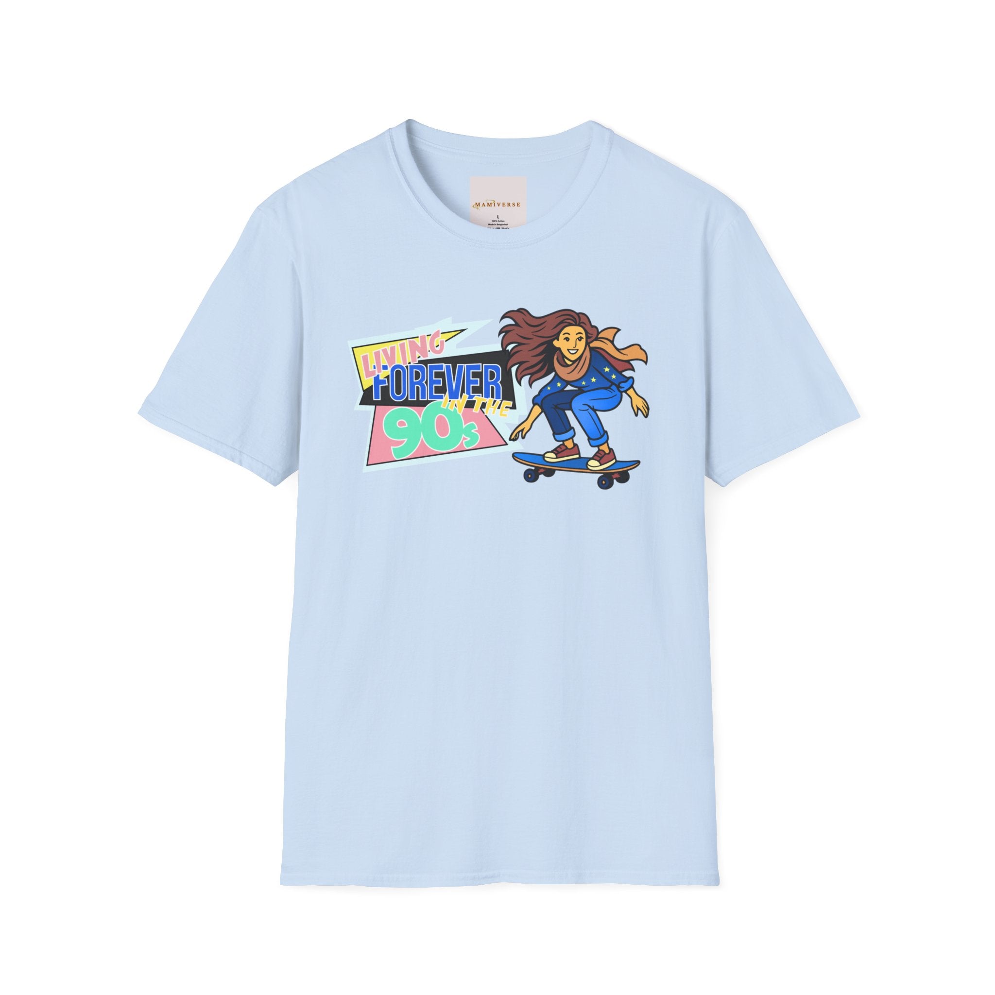 Forever 90s Skateboarder Mother's Day T-Shirt