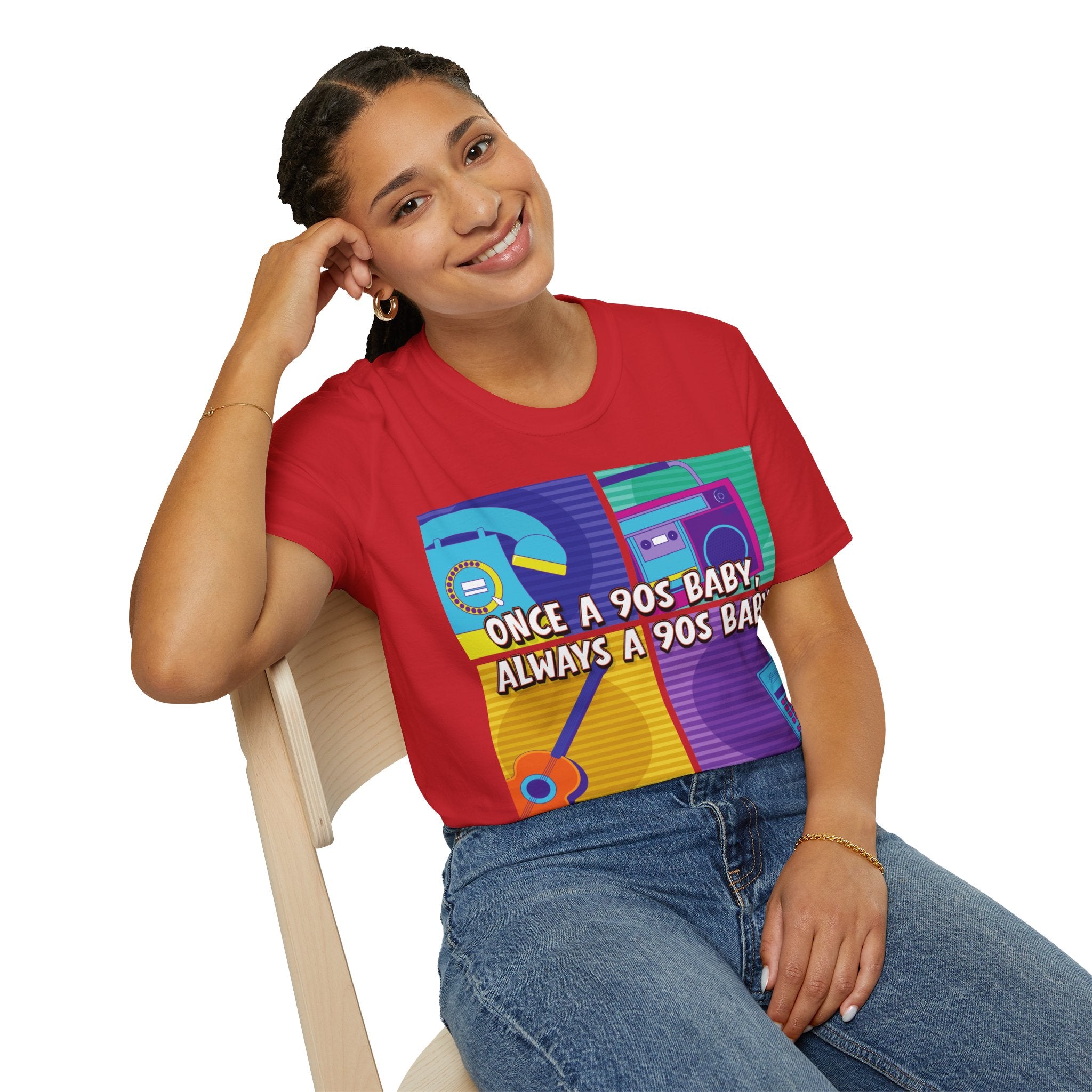 Once A 90s Baby Always A 90s Baby Mother's Day T-Shirt