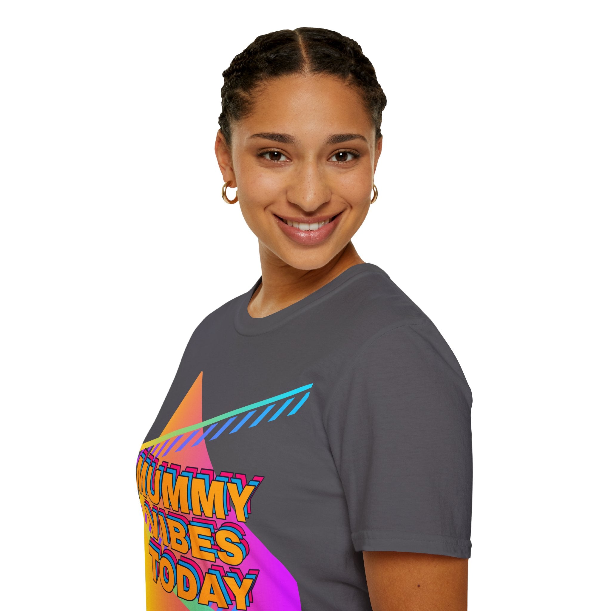 Mummy Vibes Today Retro Mother's Day T-Shirt