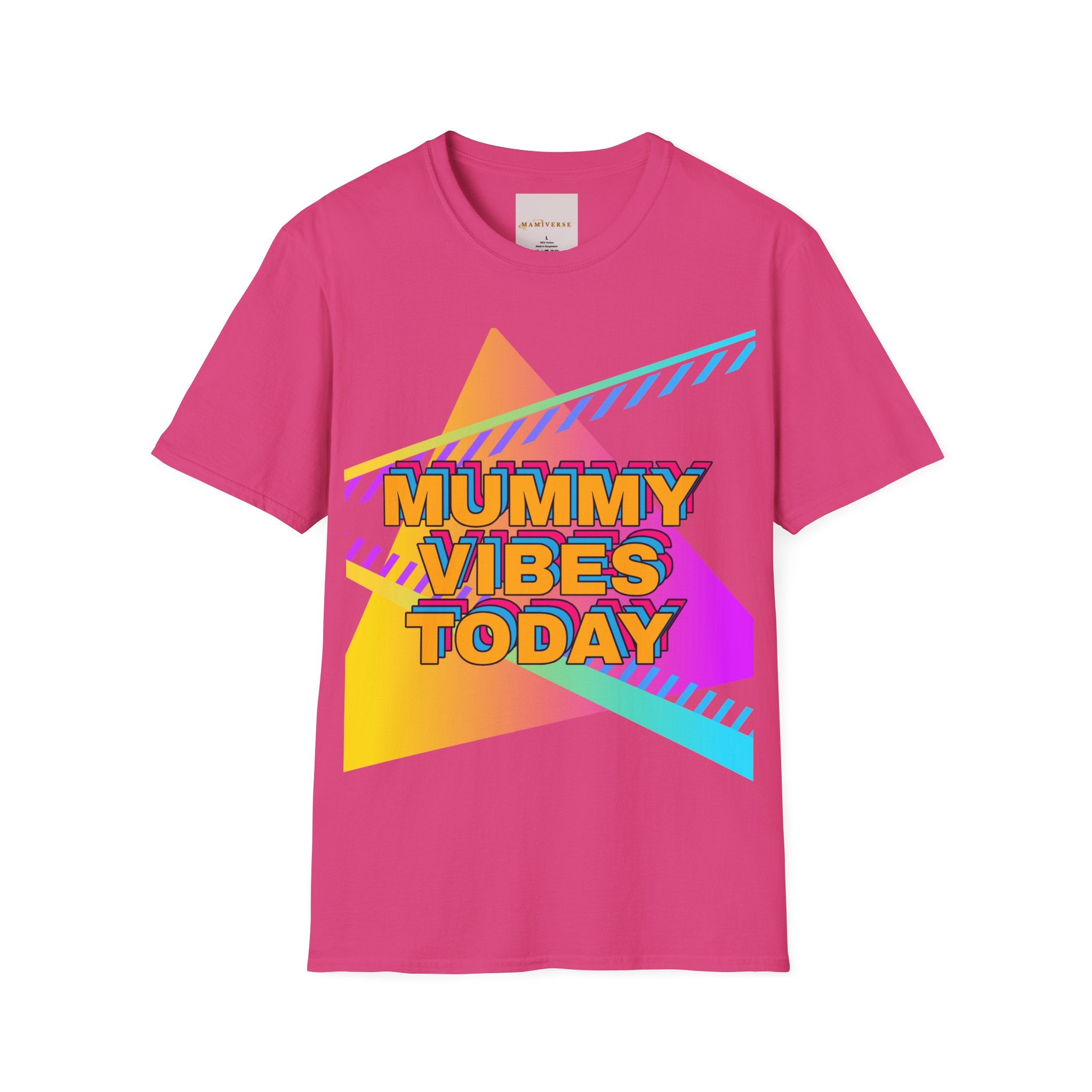 Mummy Vibes Today Retro Mother's Day T-Shirt