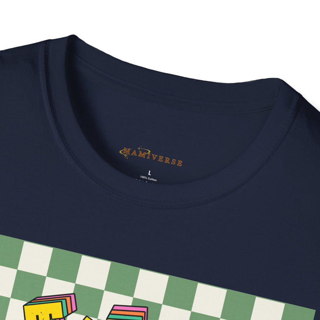 They Call Me Mummy 90s Checkered Mother's Day T-Shirt