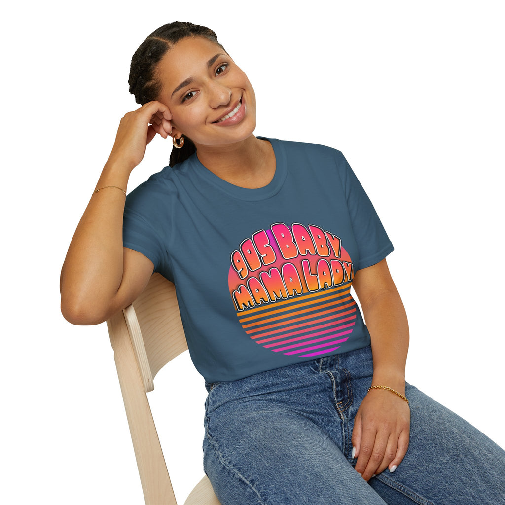 90s Baby Mama Retro Mothers T-Shirt — Nostalgic Mum Tee