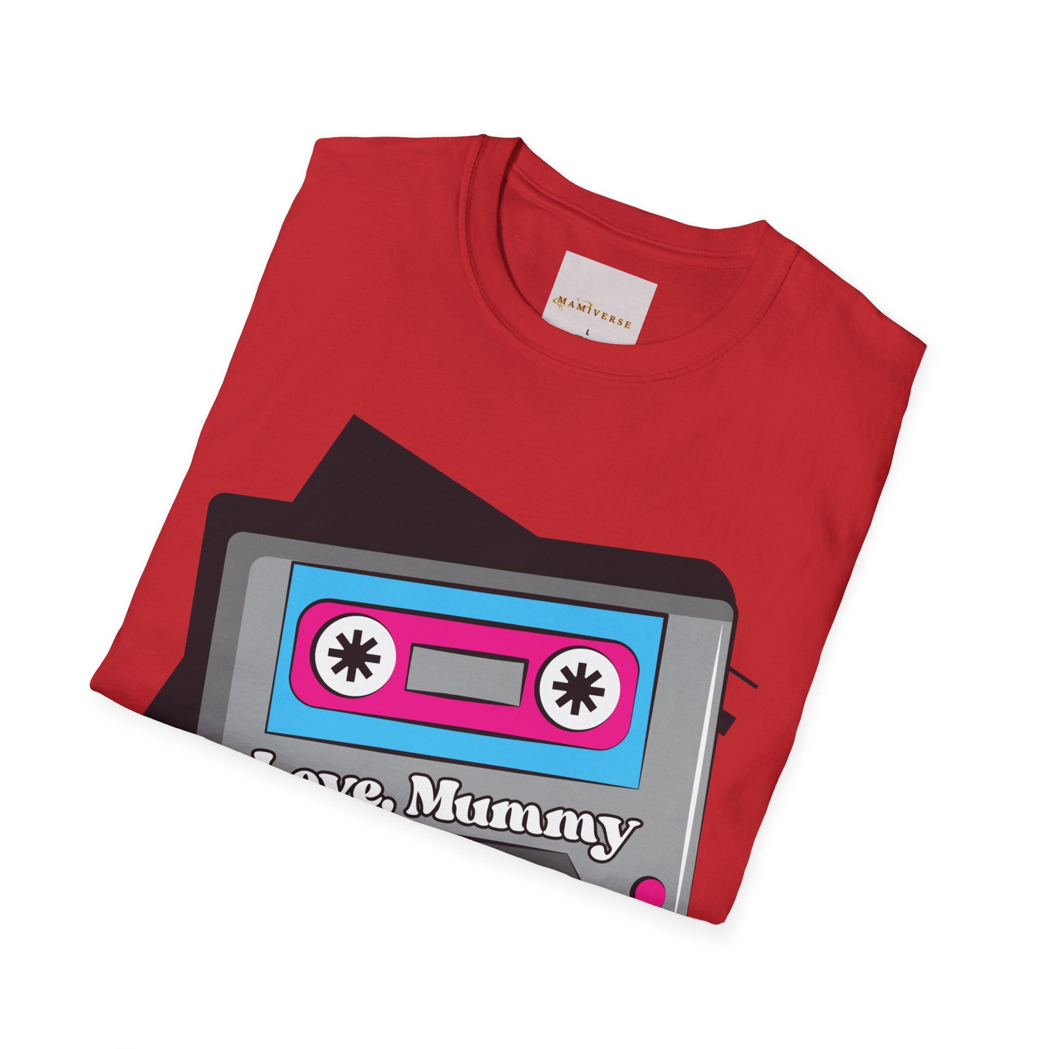Love Mummy 90s Cassette Mother's Day T-Shirt