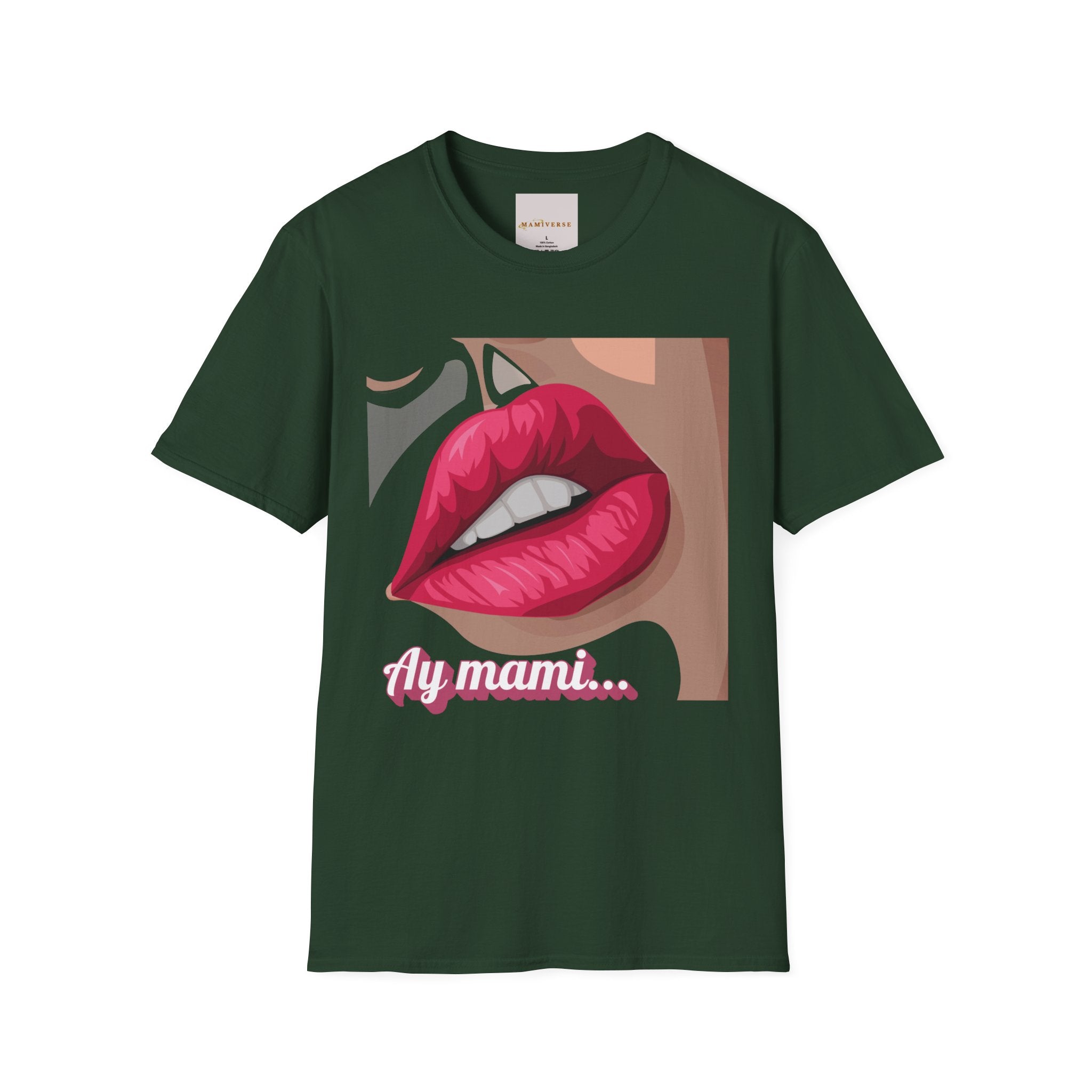 Ay Mami "Kissable" Lip 90s Mother's Day T-Shirt