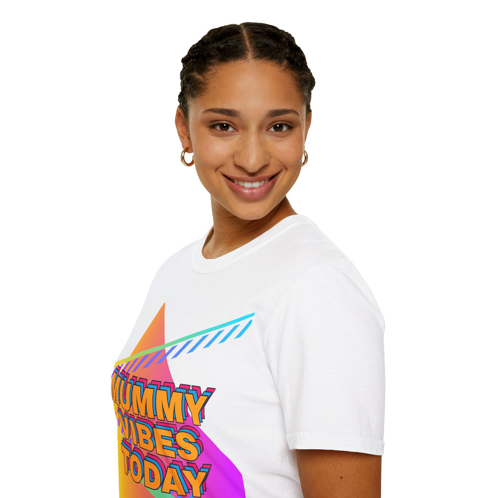 Mummy Vibes Today Retro Mother's Day T-Shirt
