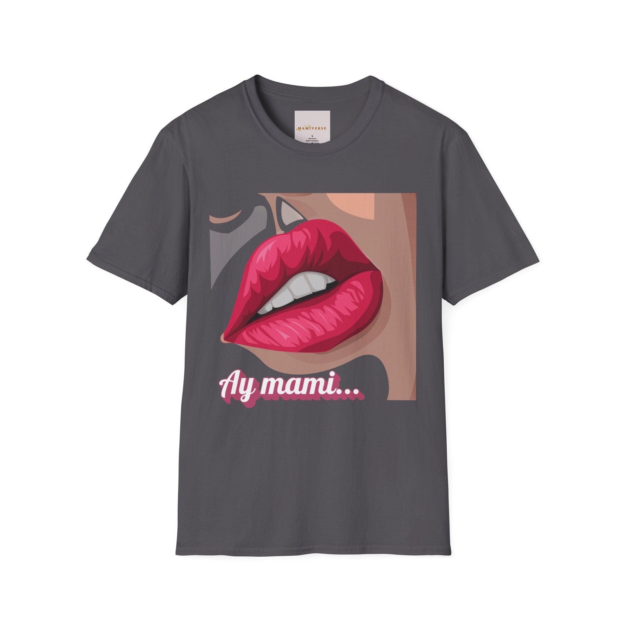 Ay Mami "Kissable" Lip 90s Mother's Day T-Shirt