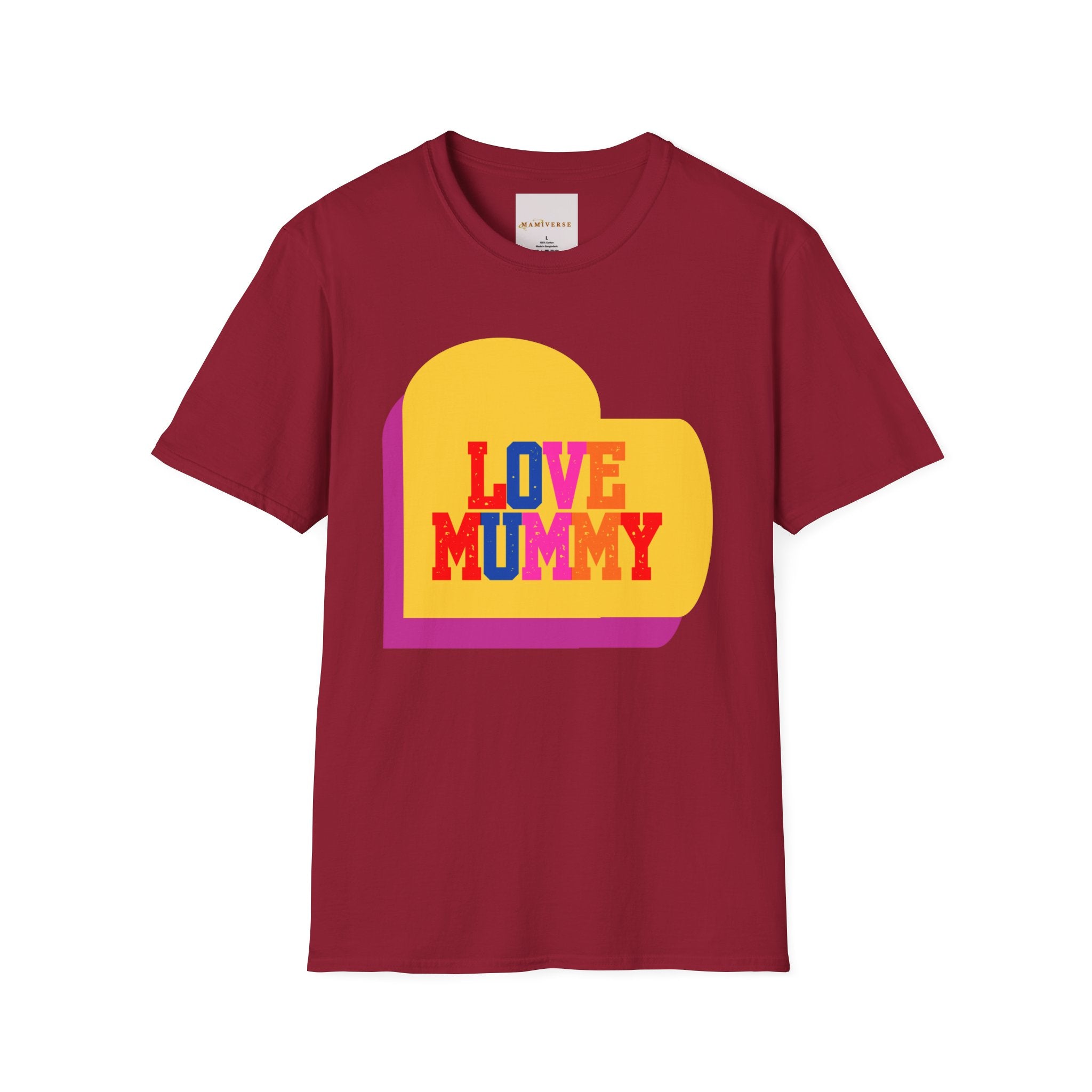 90s Love Mummy Retro Mothers T-Shirt — Nostalgic Mum Tee