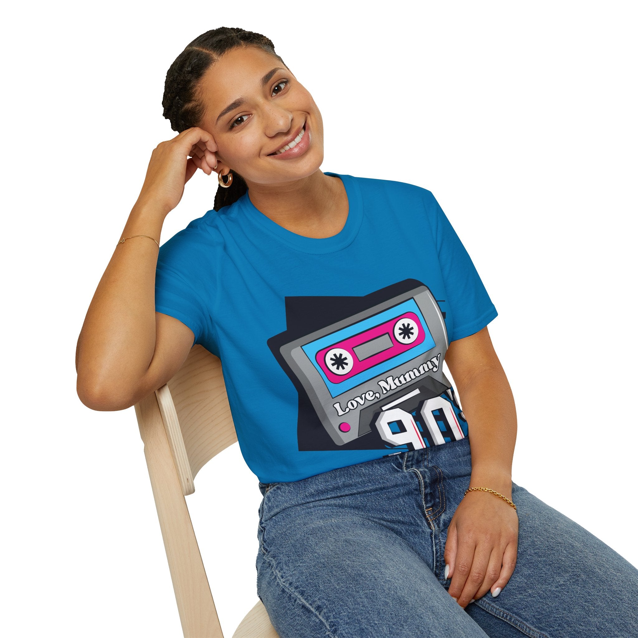 Love Mummy 90s Cassette Mother's Day T-Shirt