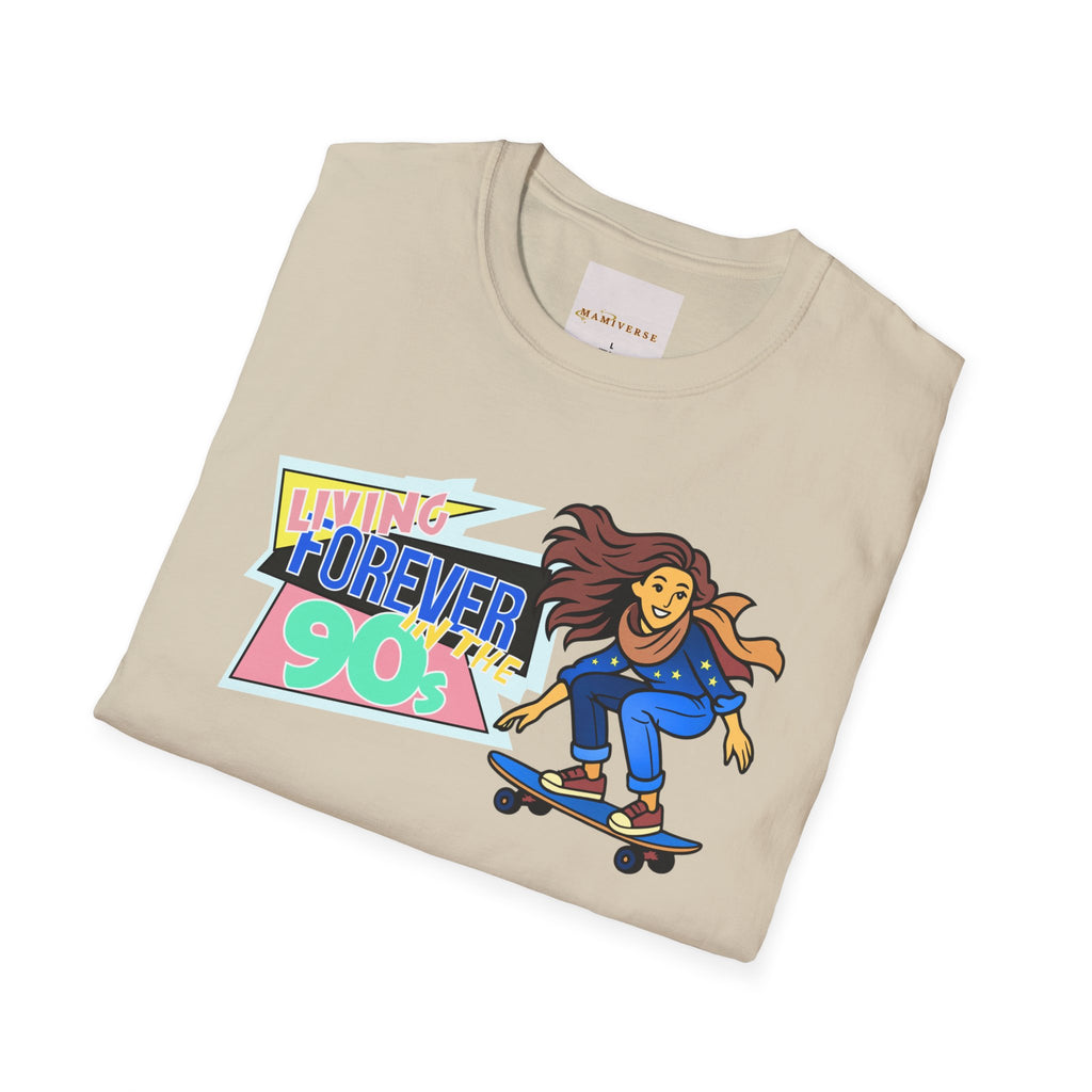 Forever 90s Skateboarder Mother's Day T-Shirt