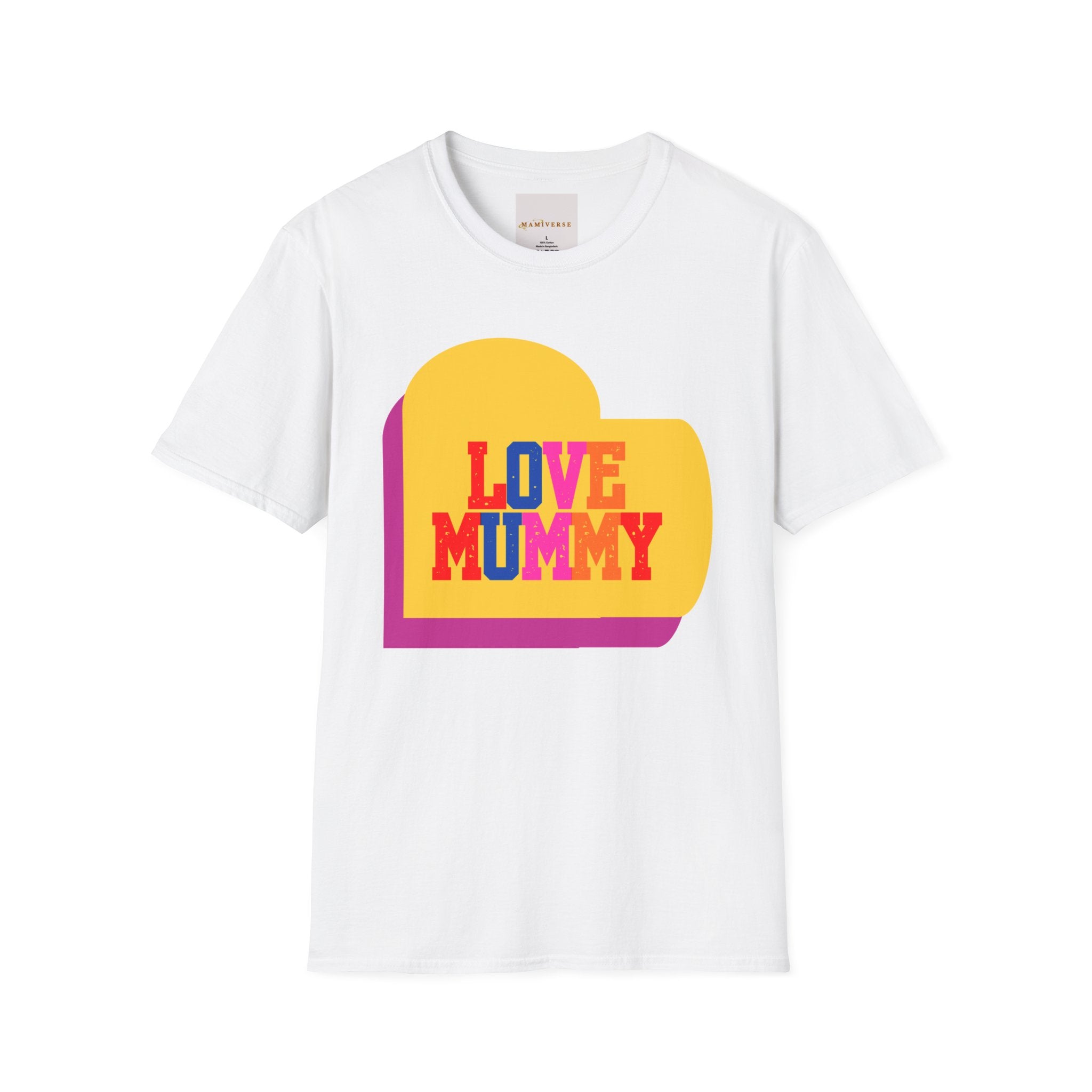 90s Love Mummy Retro Mothers T-Shirt — Nostalgic Mum Tee
