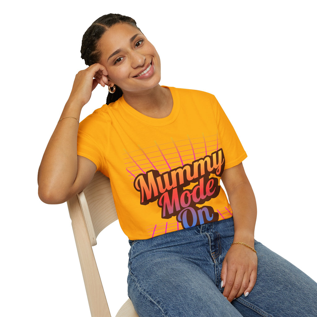 Mummy Mode On 90s Retro Mother's Day T-Shirt