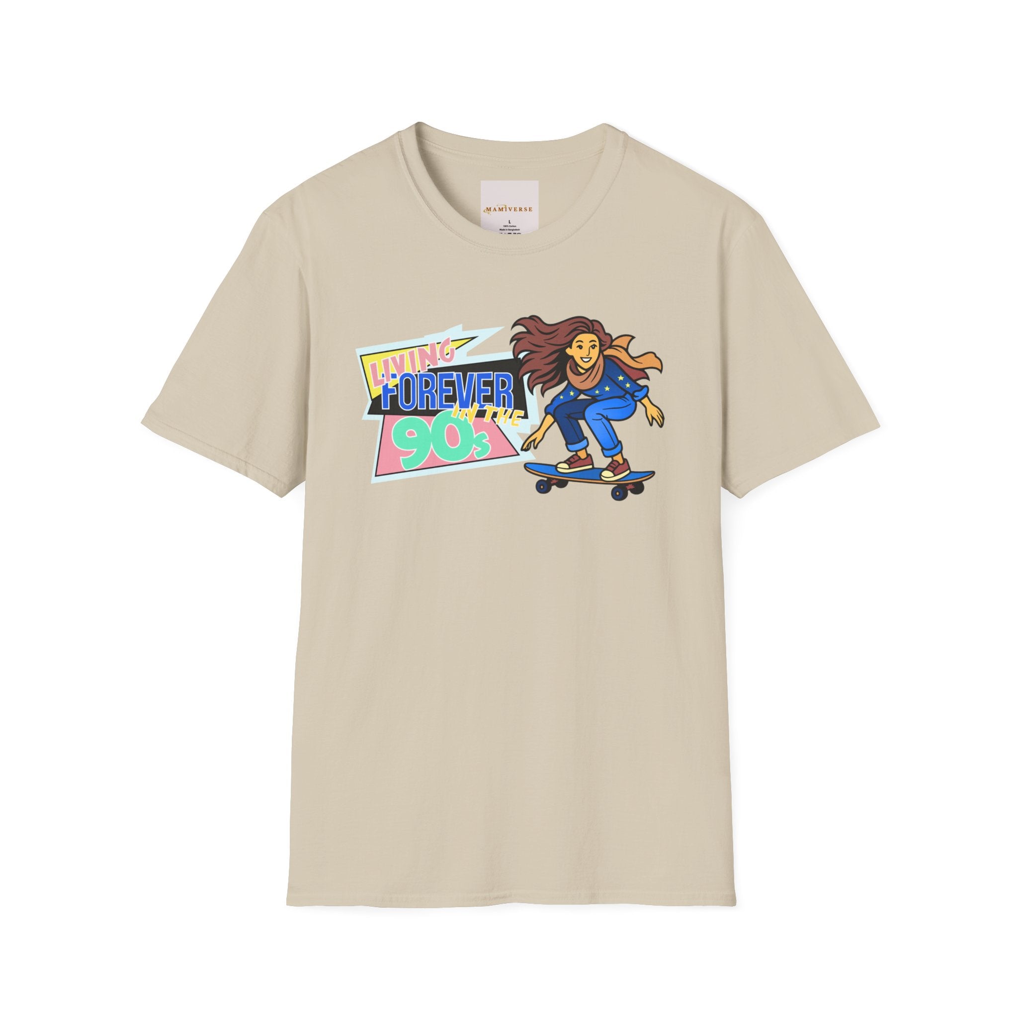 Forever 90s Skateboarder Mother's Day T-Shirt