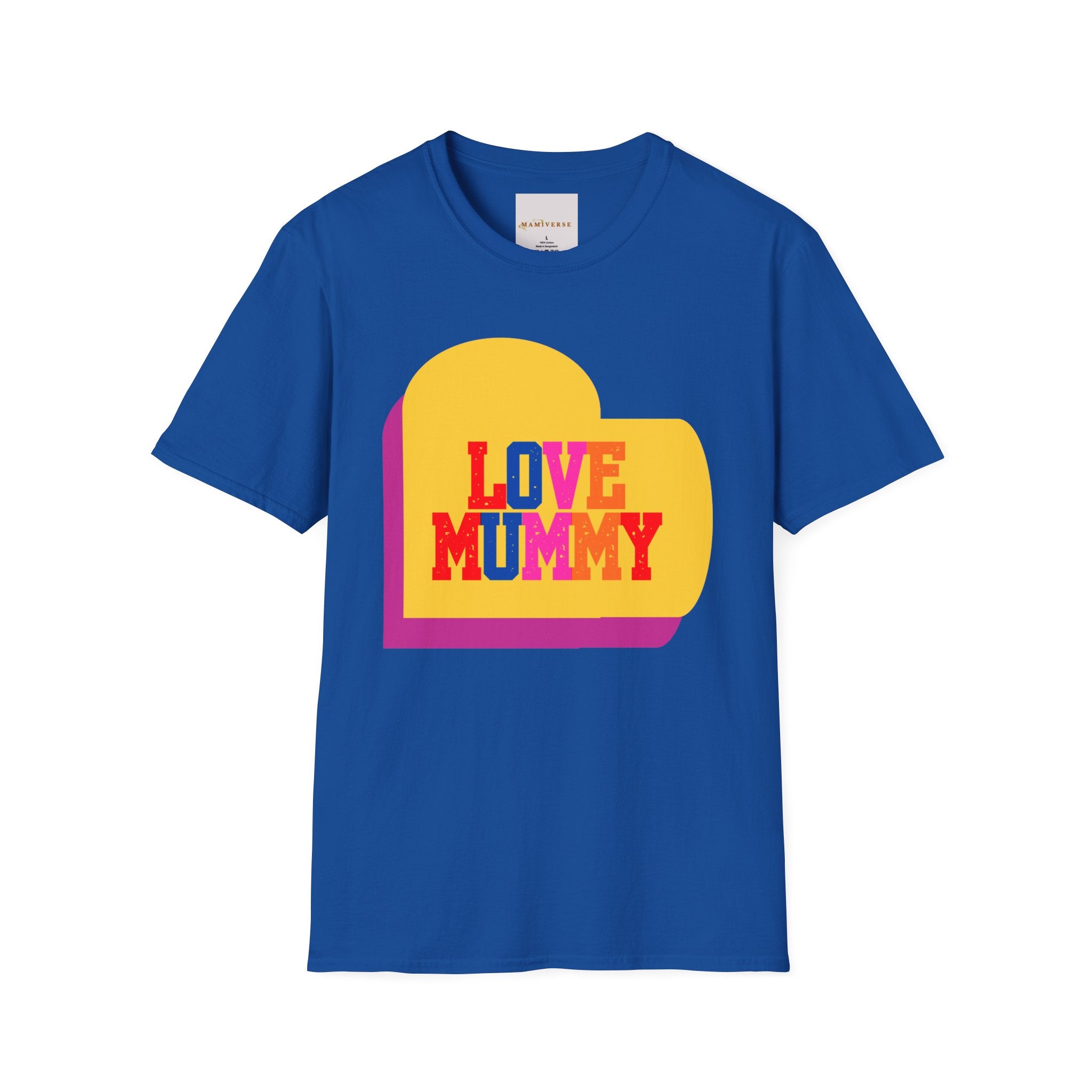 90s Love Mummy Retro Mothers T-Shirt — Nostalgic Mum Tee