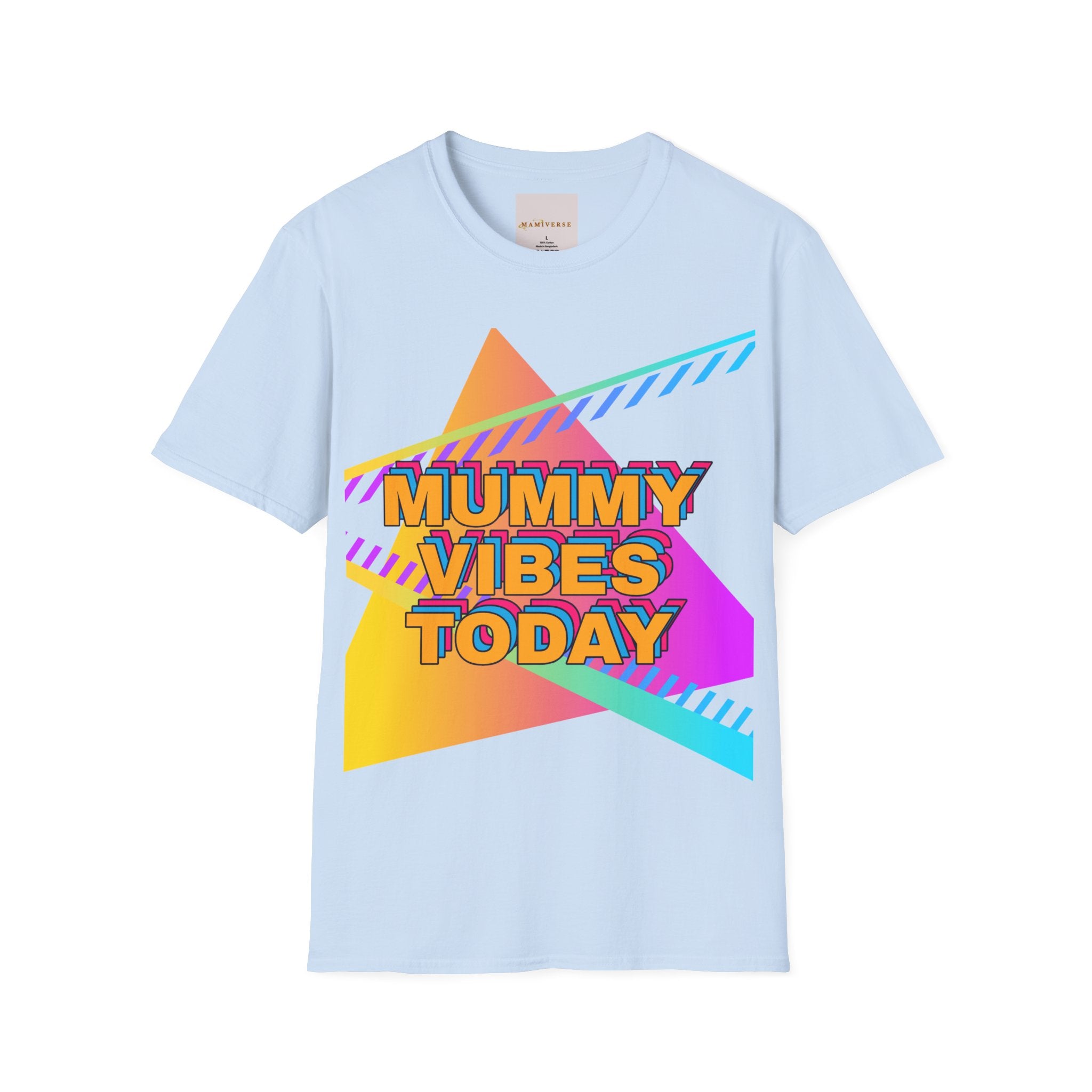 Mummy Vibes Today Retro Mother's Day T-Shirt