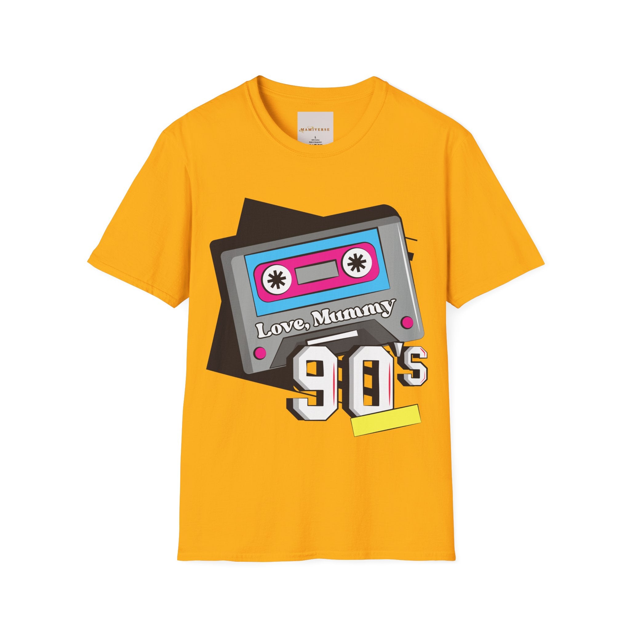 Love Mummy 90s Cassette Mother's Day T-Shirt