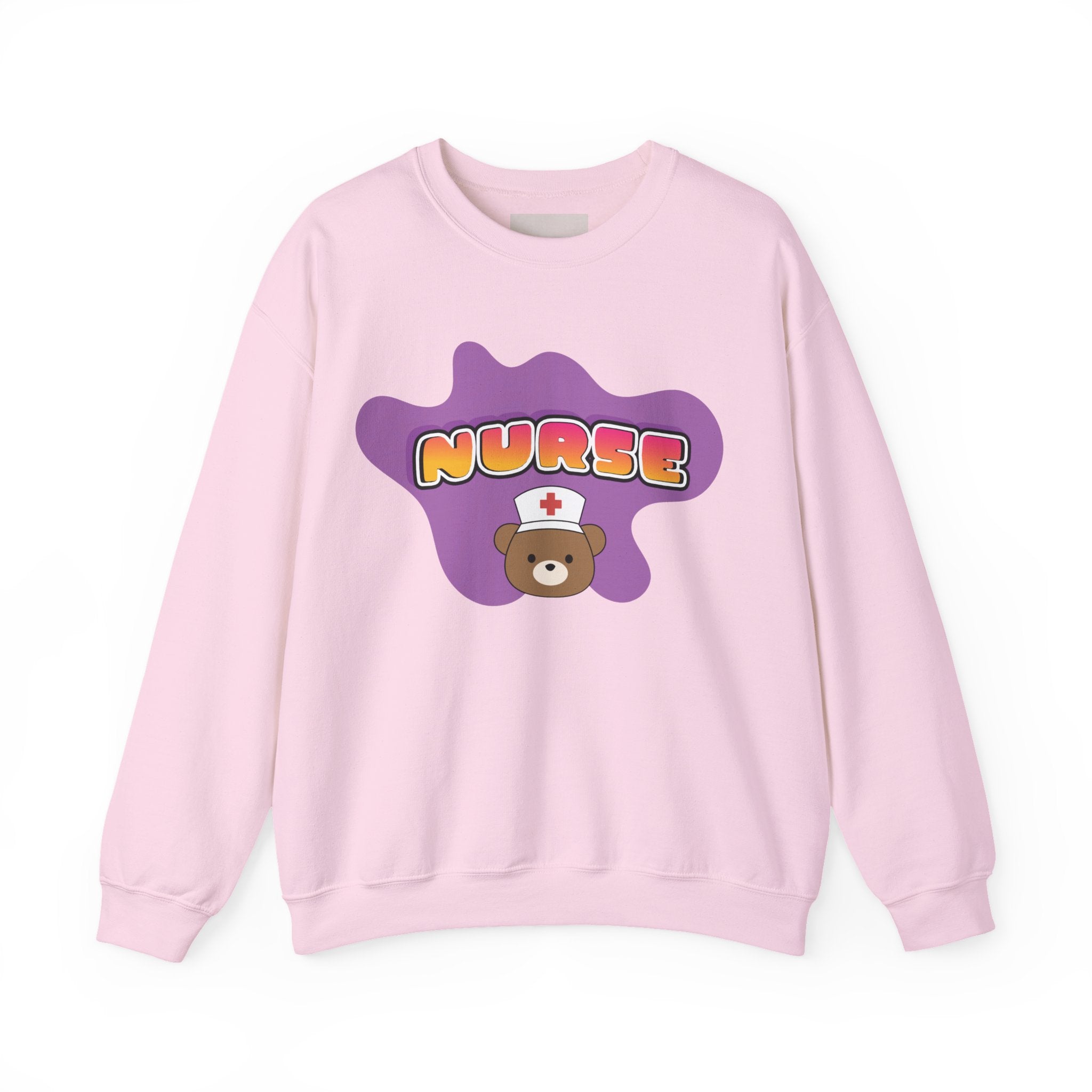 Nurse Mum Bear Crewneck Sweatshirt — Nurse Appreciation Gift