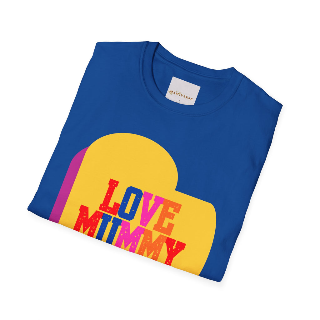 90s Love Mummy Retro Mothers T-Shirt — Nostalgic Mum Tee