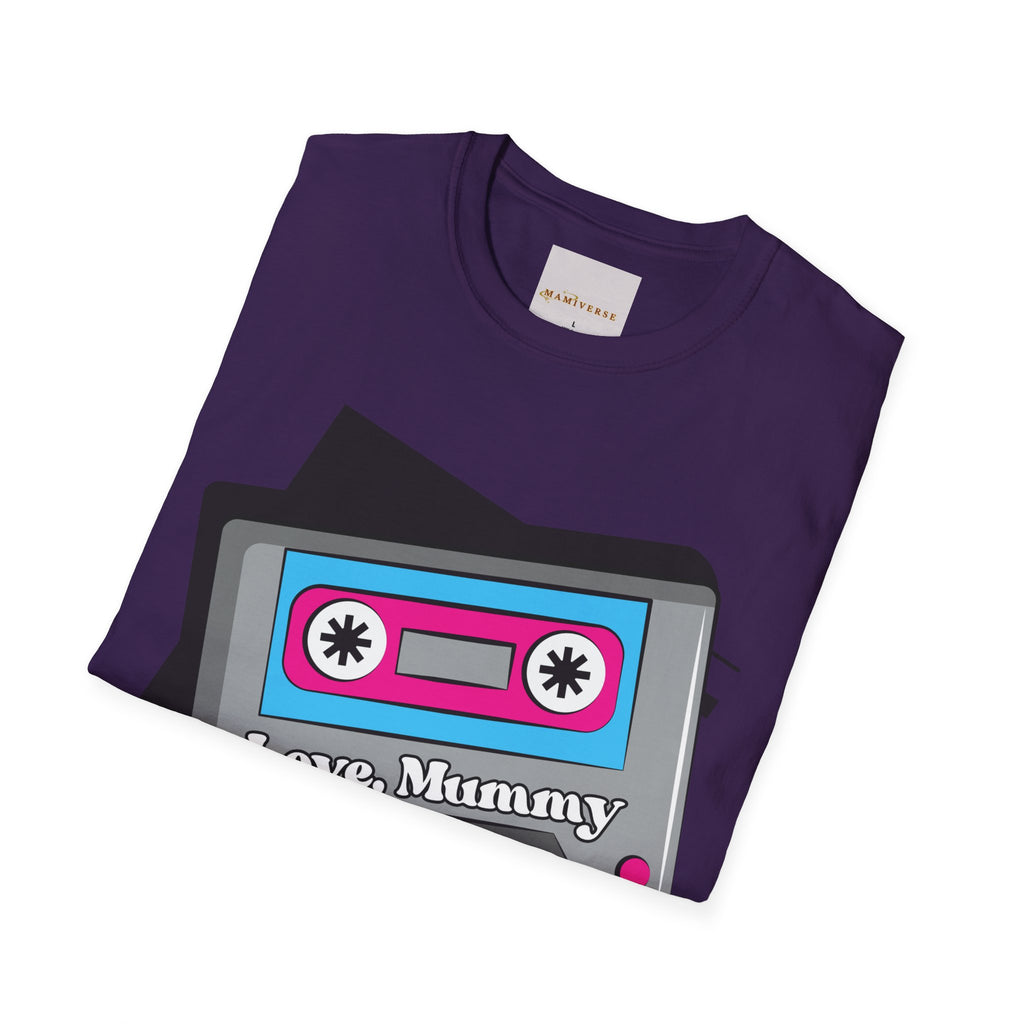 Love Mummy 90s Cassette Mother's Day T-Shirt