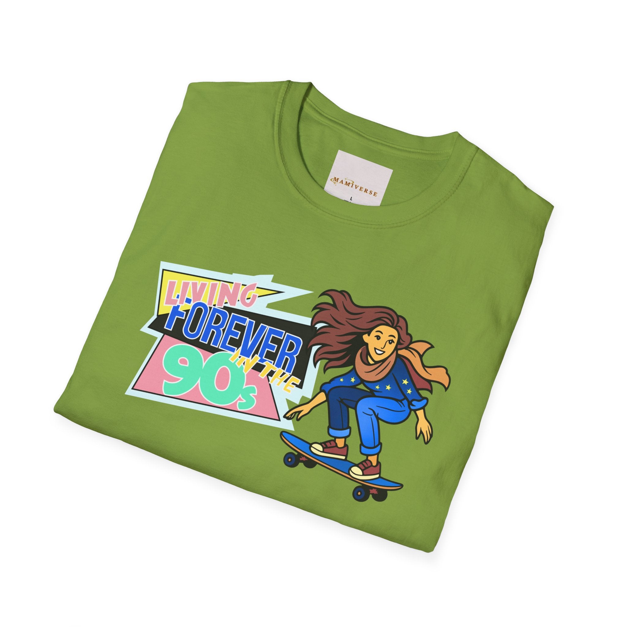 Forever 90s Skateboarder Mother's Day T-Shirt