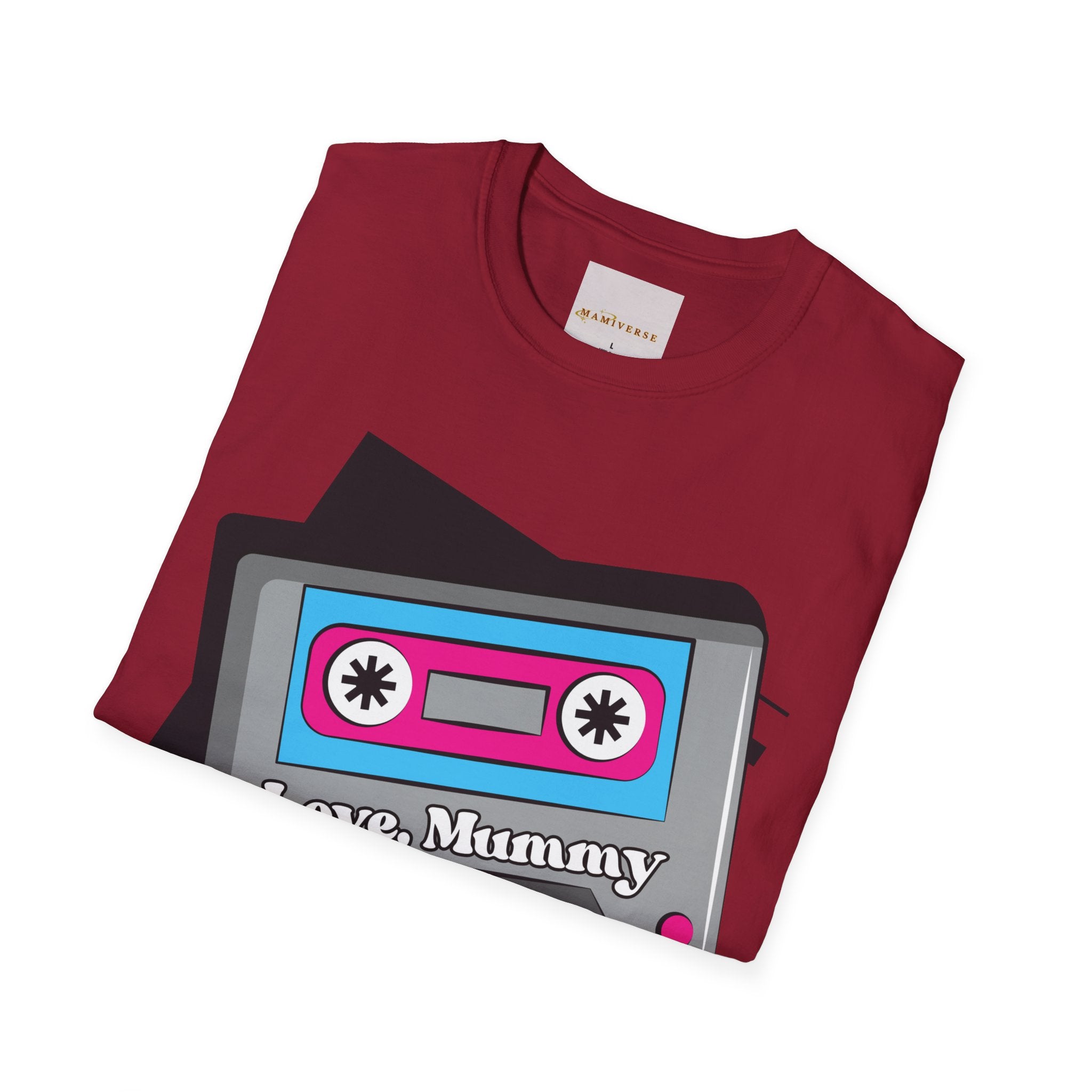 Love Mummy 90s Cassette Mother's Day T-Shirt