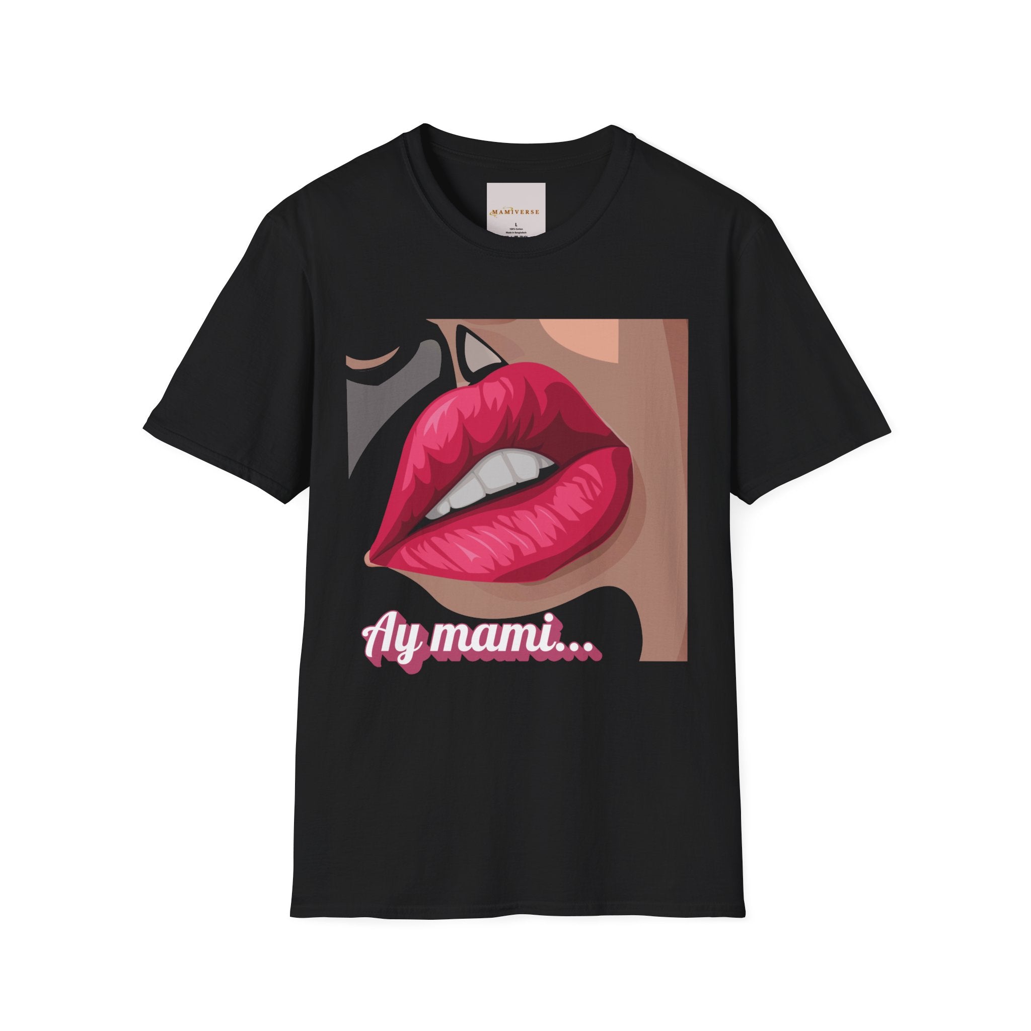 Ay Mami "Kissable" Lip 90s Mother's Day T-Shirt