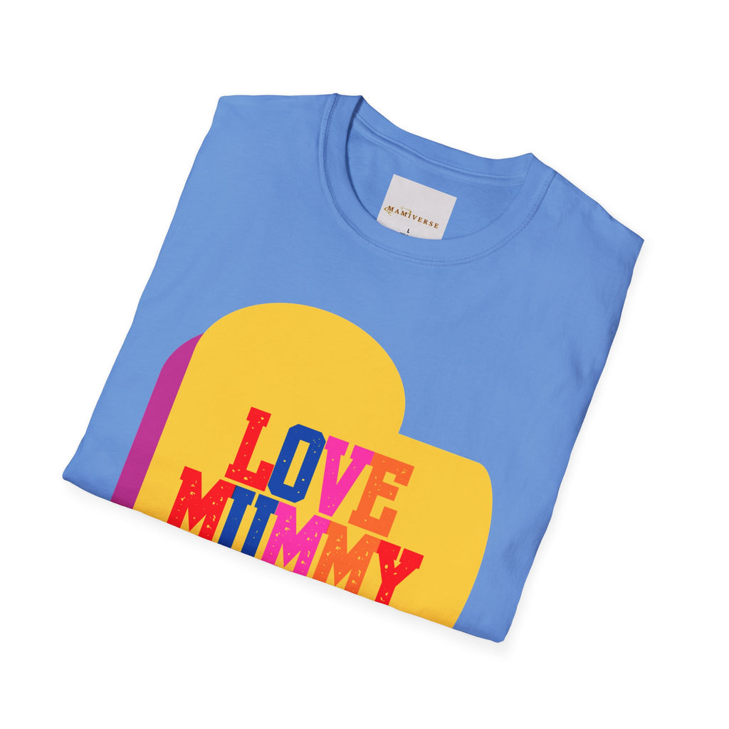 90s Love Mummy Retro Mothers T-Shirt — Nostalgic Mum Tee