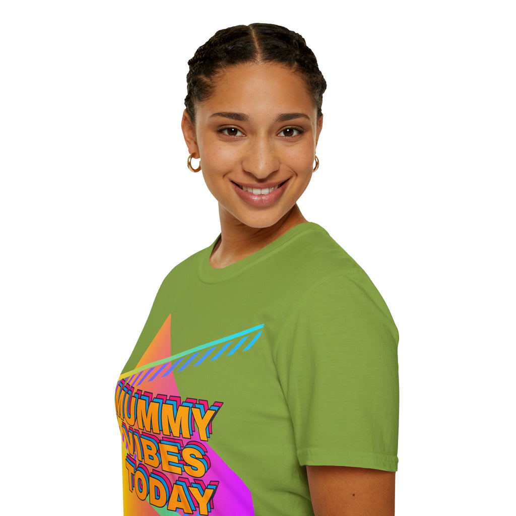 Mummy Vibes Today Retro Mother's Day T-Shirt