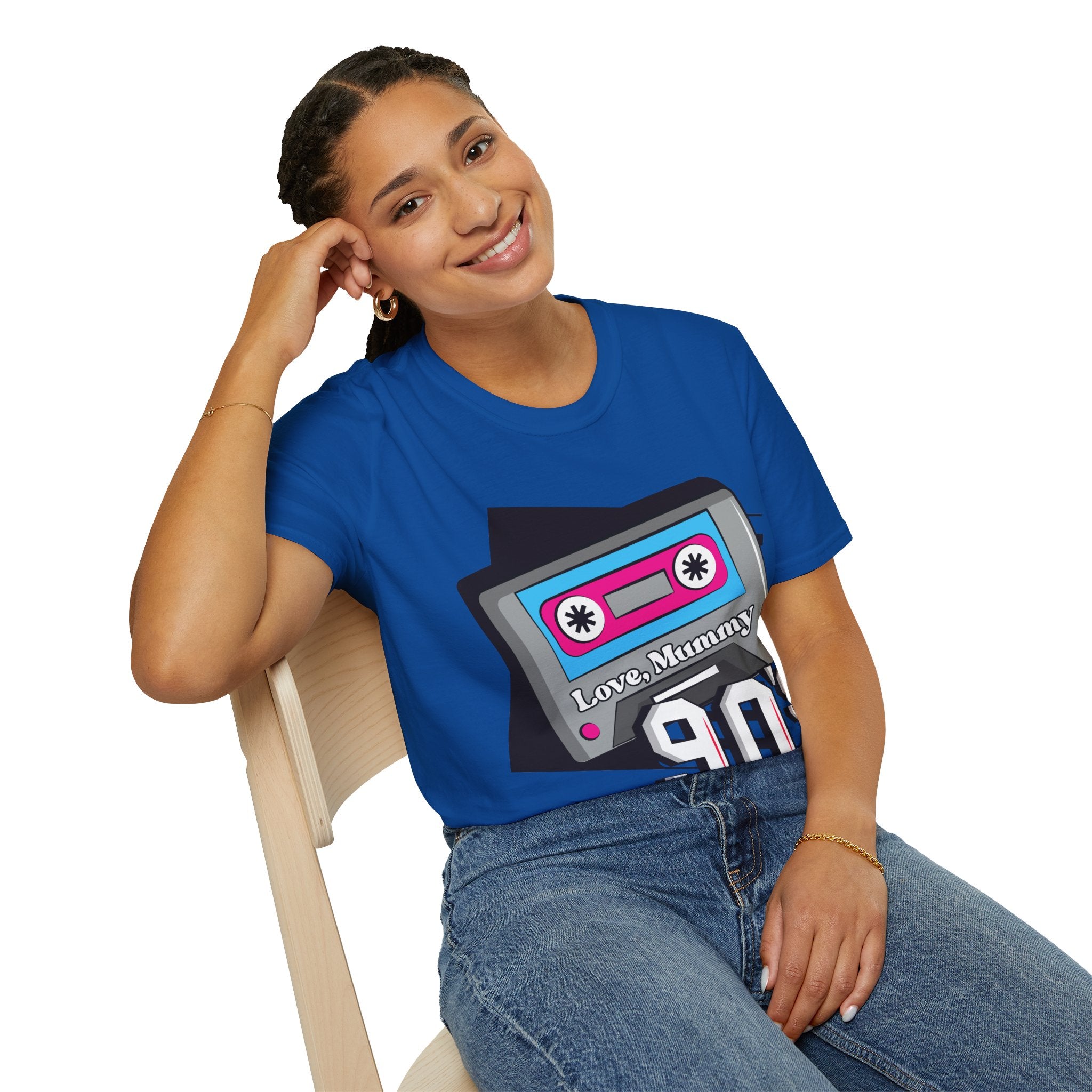 Love Mummy 90s Cassette Mother's Day T-Shirt