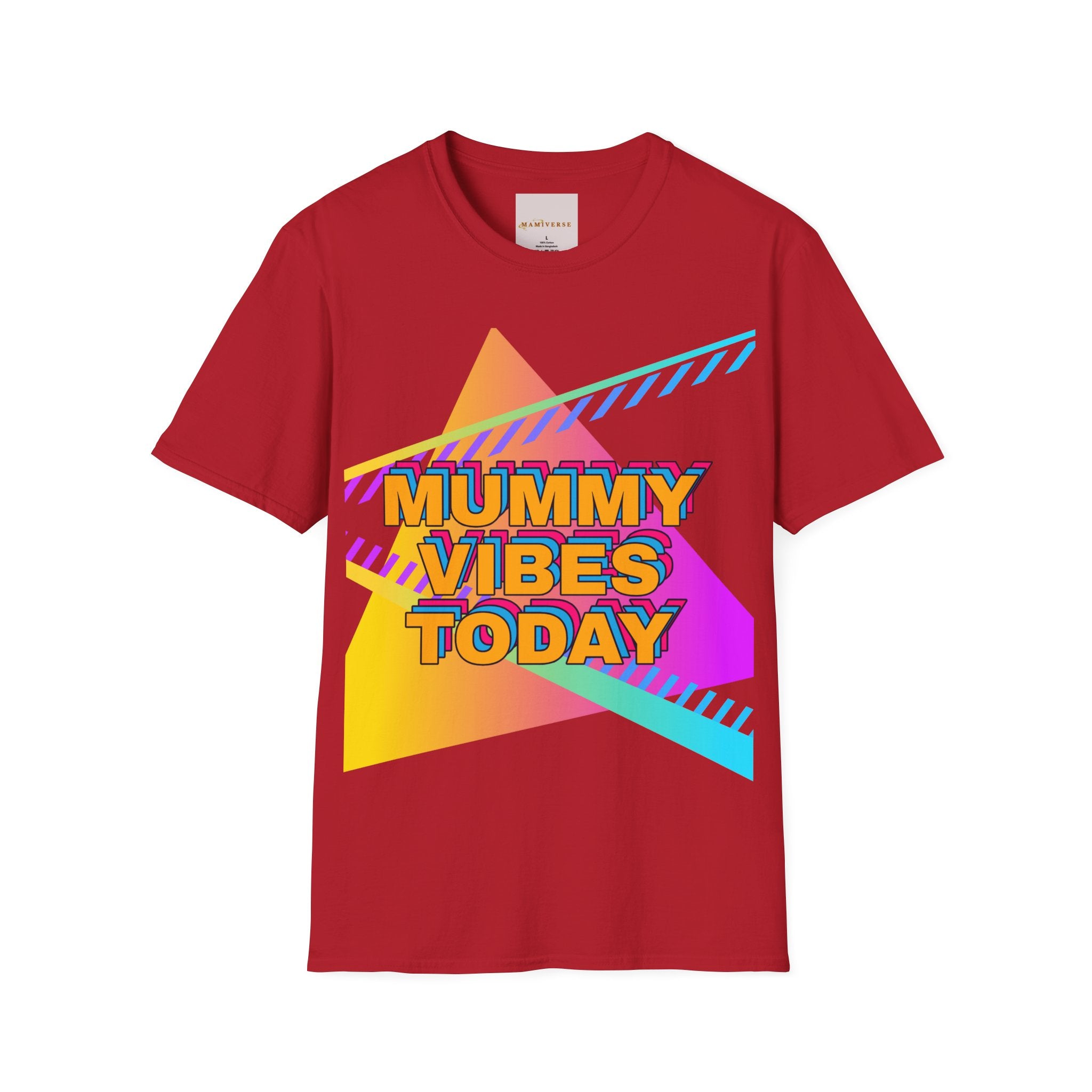 Mummy Vibes Today Retro Mother's Day T-Shirt