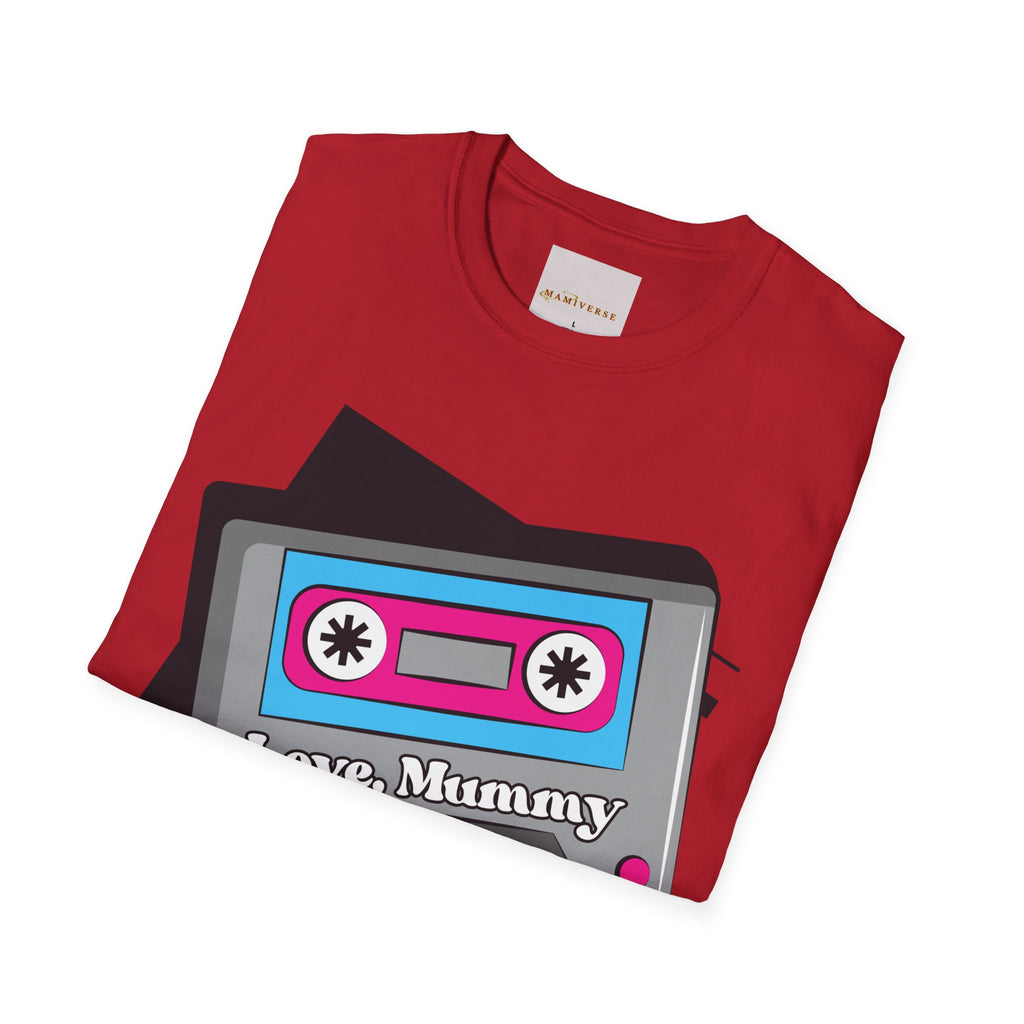 Love Mummy 90s Cassette Mother's Day T-Shirt