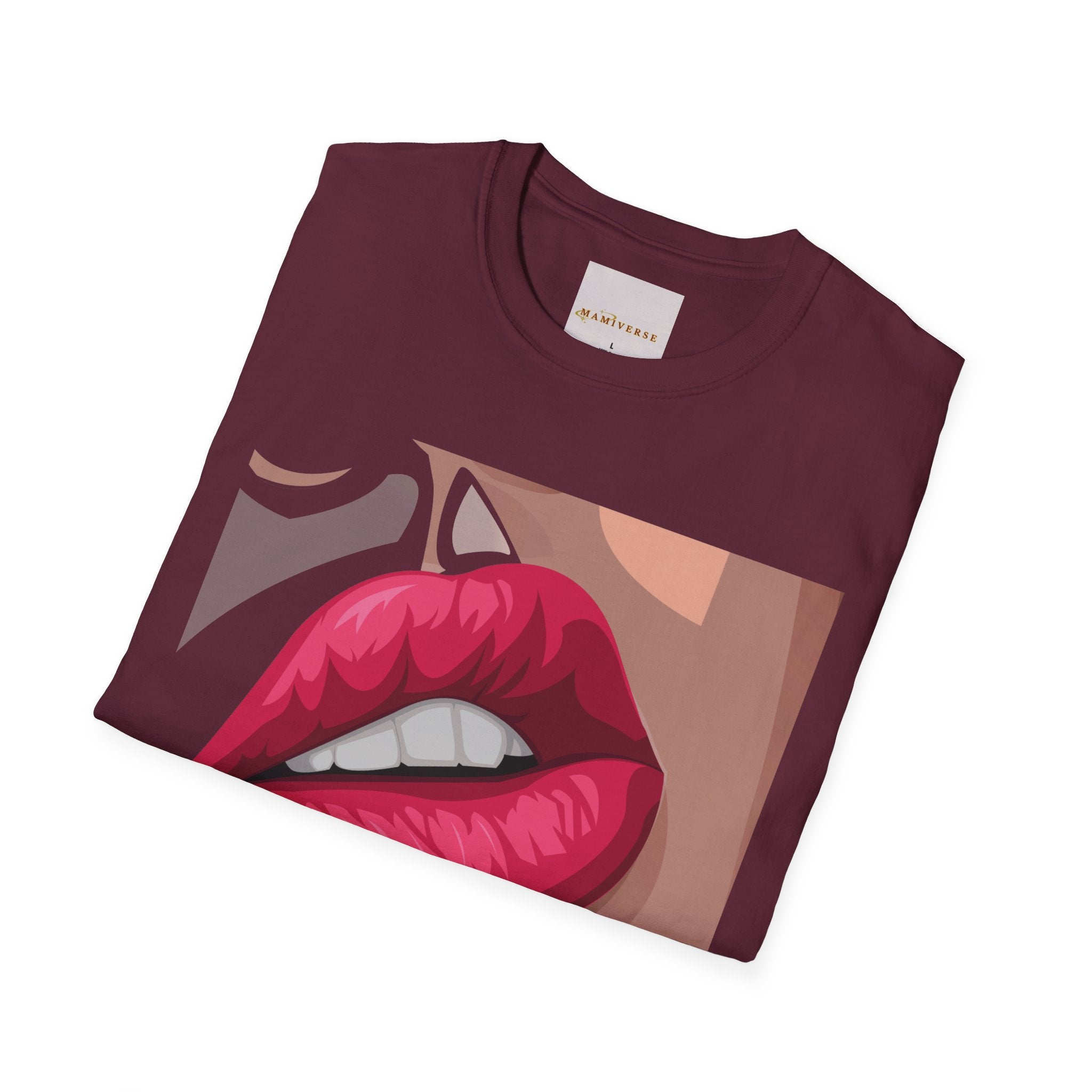 Ay Mami "Kissable" Lip 90s Mother's Day T-Shirt