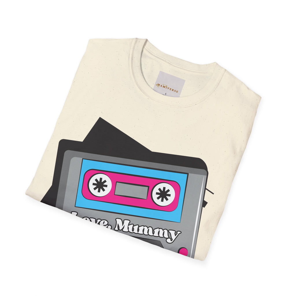 Love Mummy 90s Cassette Mother's Day T-Shirt