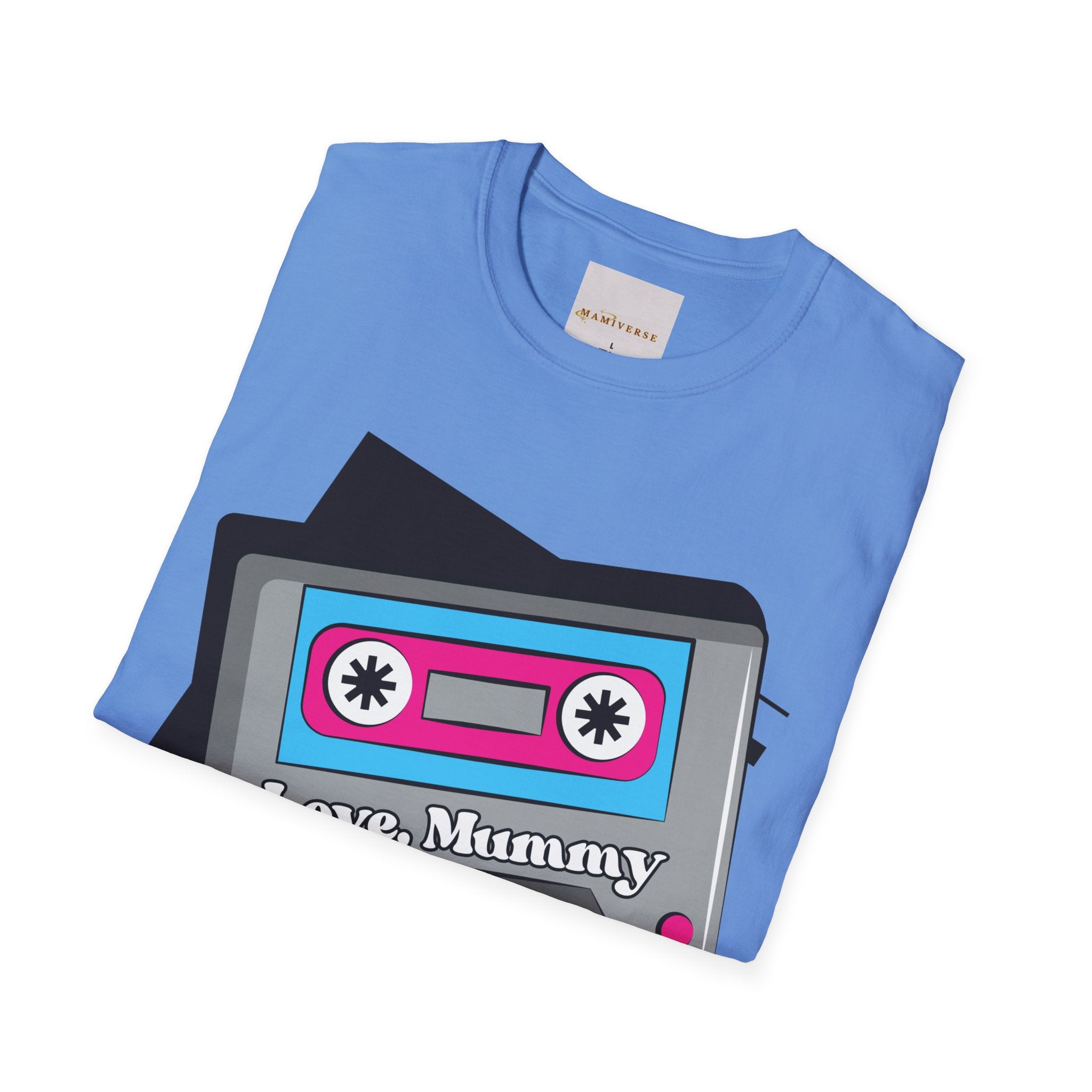 Love Mummy 90s Cassette Mother's Day T-Shirt