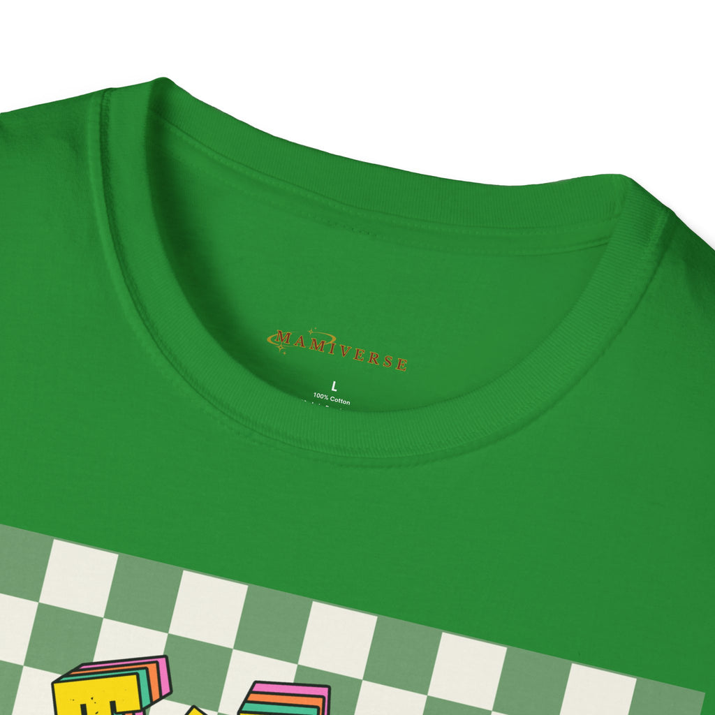 They Call Me Mummy 90s Checkered Mother's Day T-Shirt