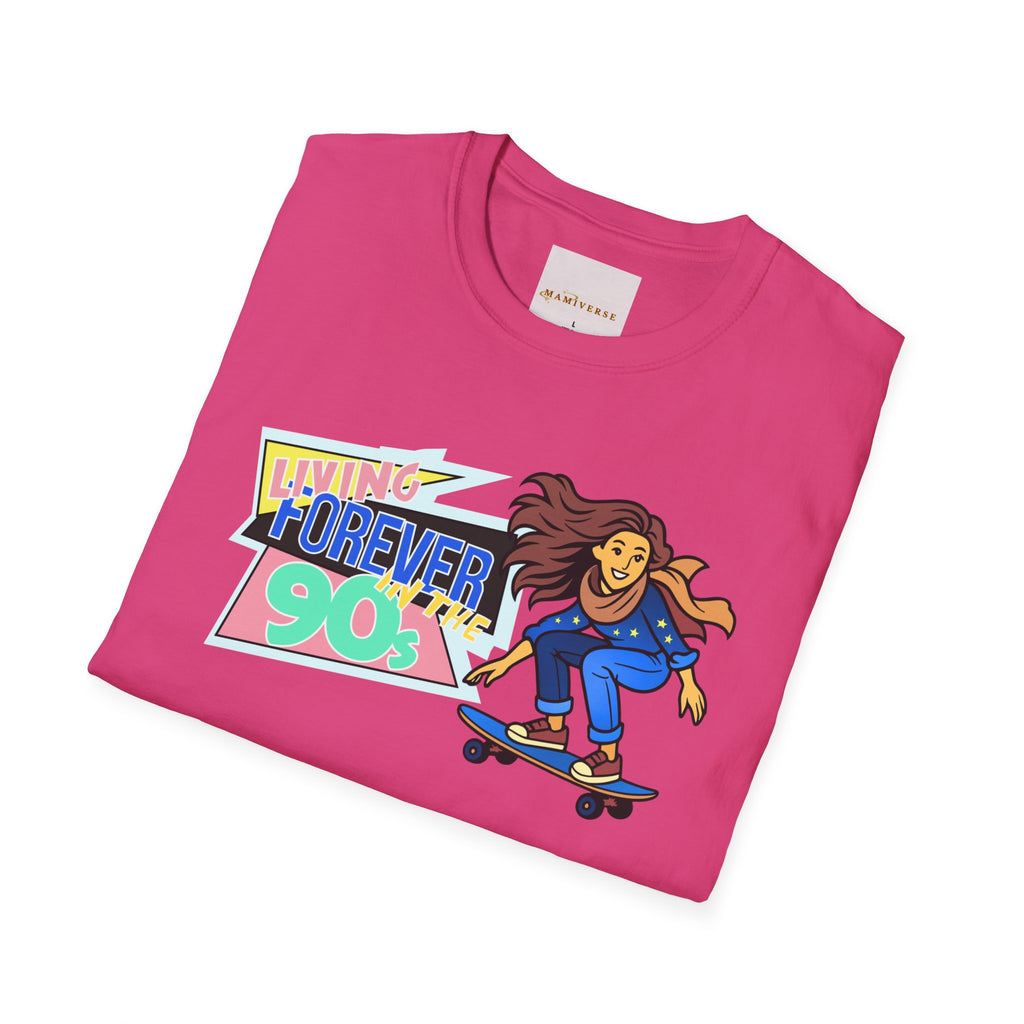 Forever 90s Skateboarder Mother's Day T-Shirt