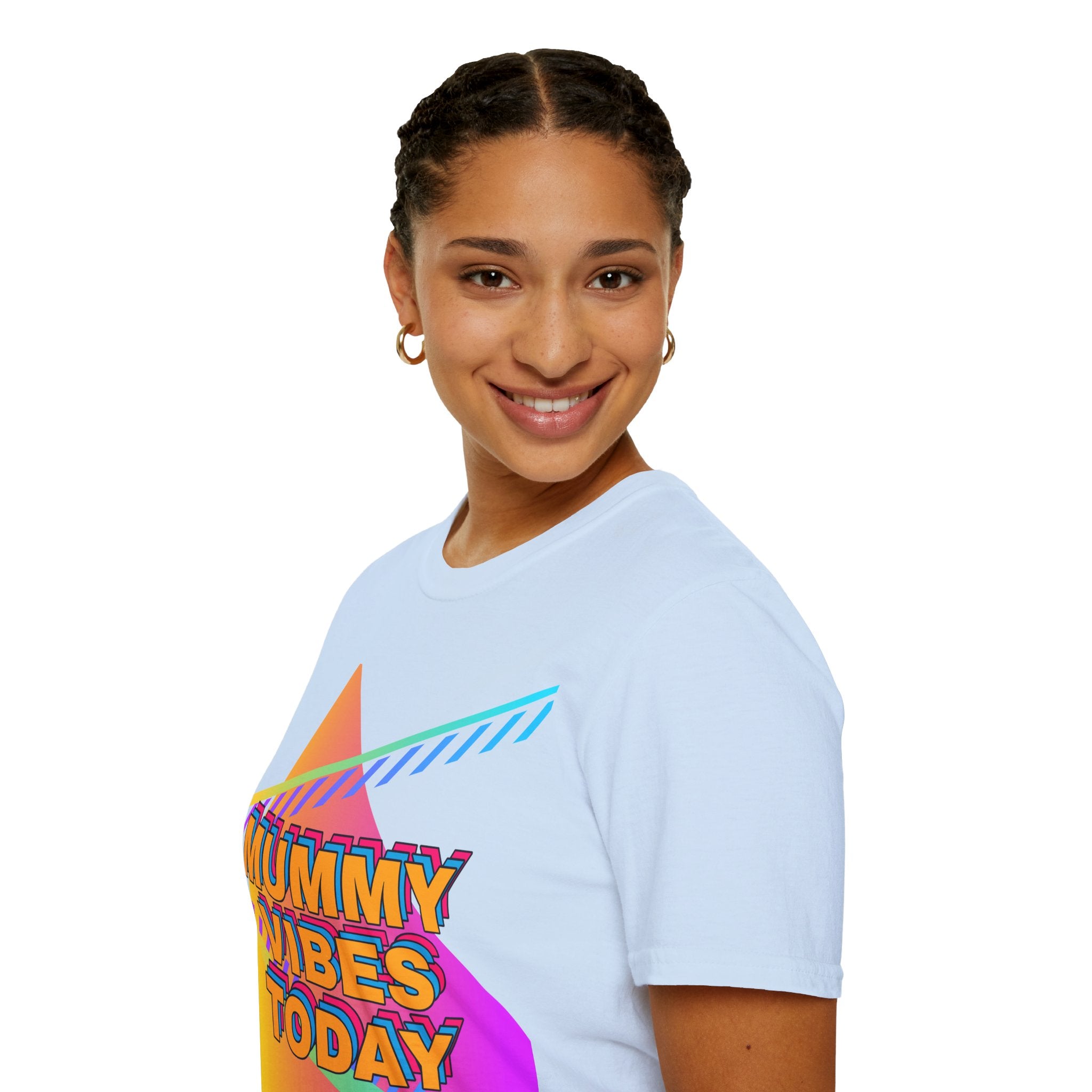 Mummy Vibes Today Retro Mother's Day T-Shirt