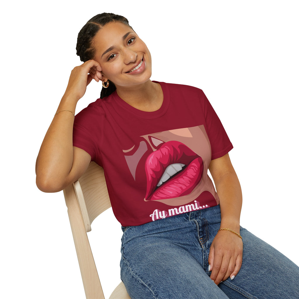Ay Mami "Kissable" Lip 90s Mother's Day T-Shirt