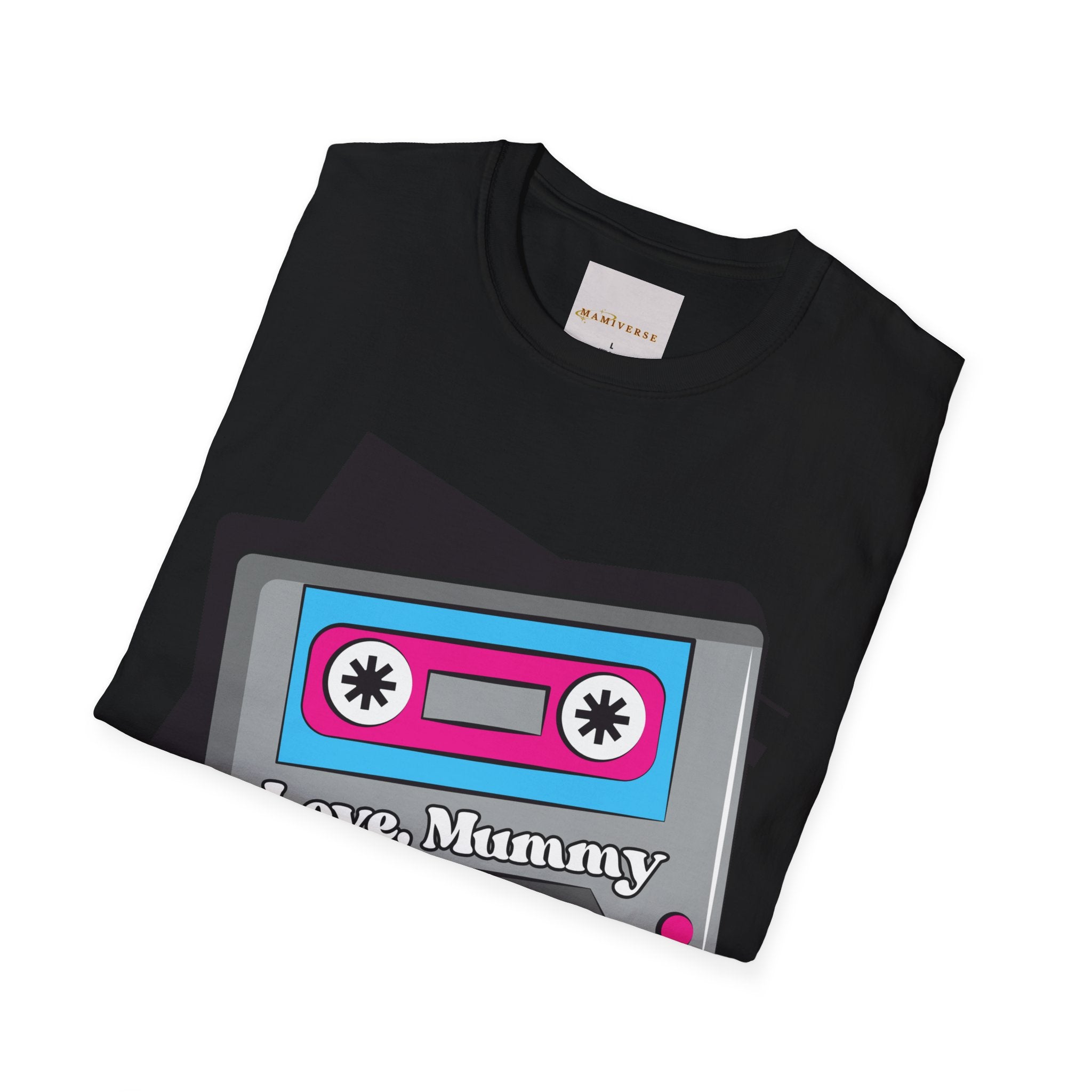 Love Mummy 90s Cassette Mother's Day T-Shirt