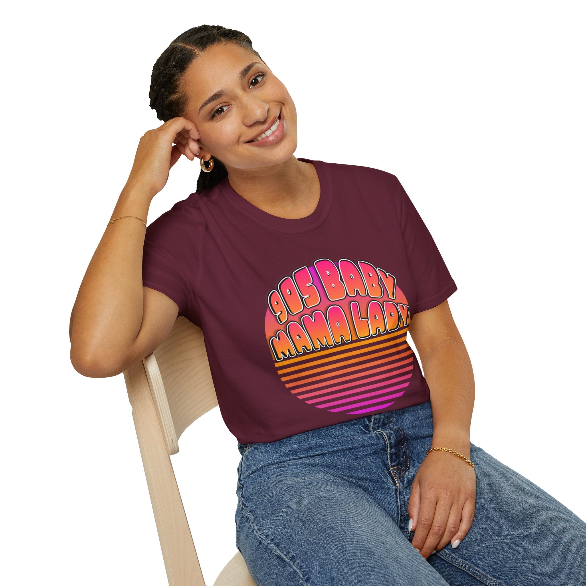 90s Baby Mama Retro Mothers T-Shirt — Nostalgic Mum Tee