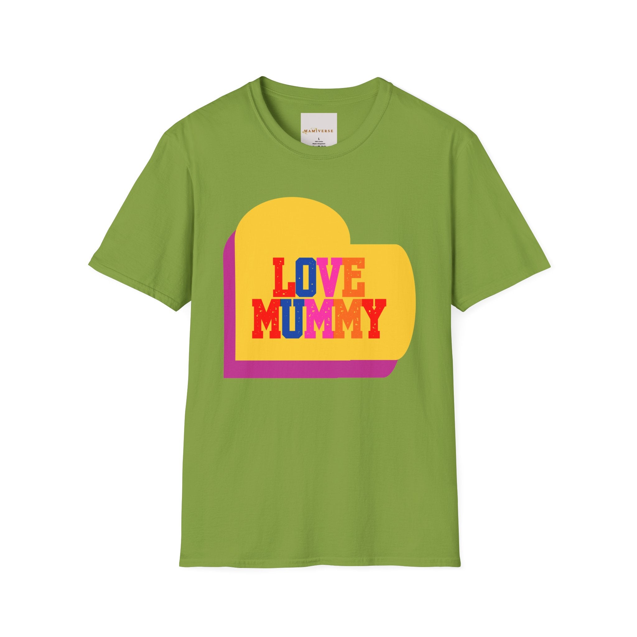 90s Love Mummy Retro Mothers T-Shirt — Nostalgic Mum Tee
