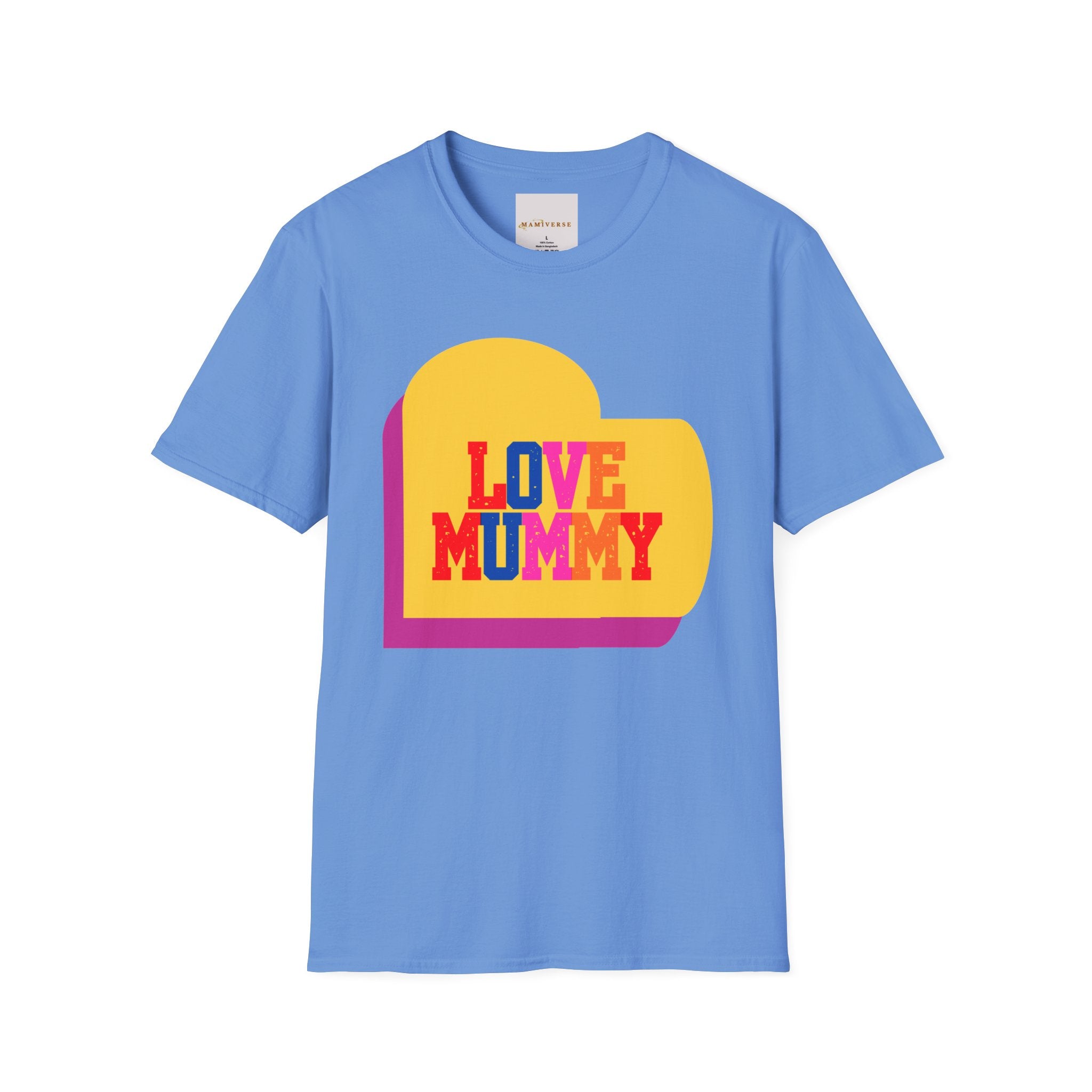 90s Love Mummy Retro Mothers T-Shirt — Nostalgic Mum Tee