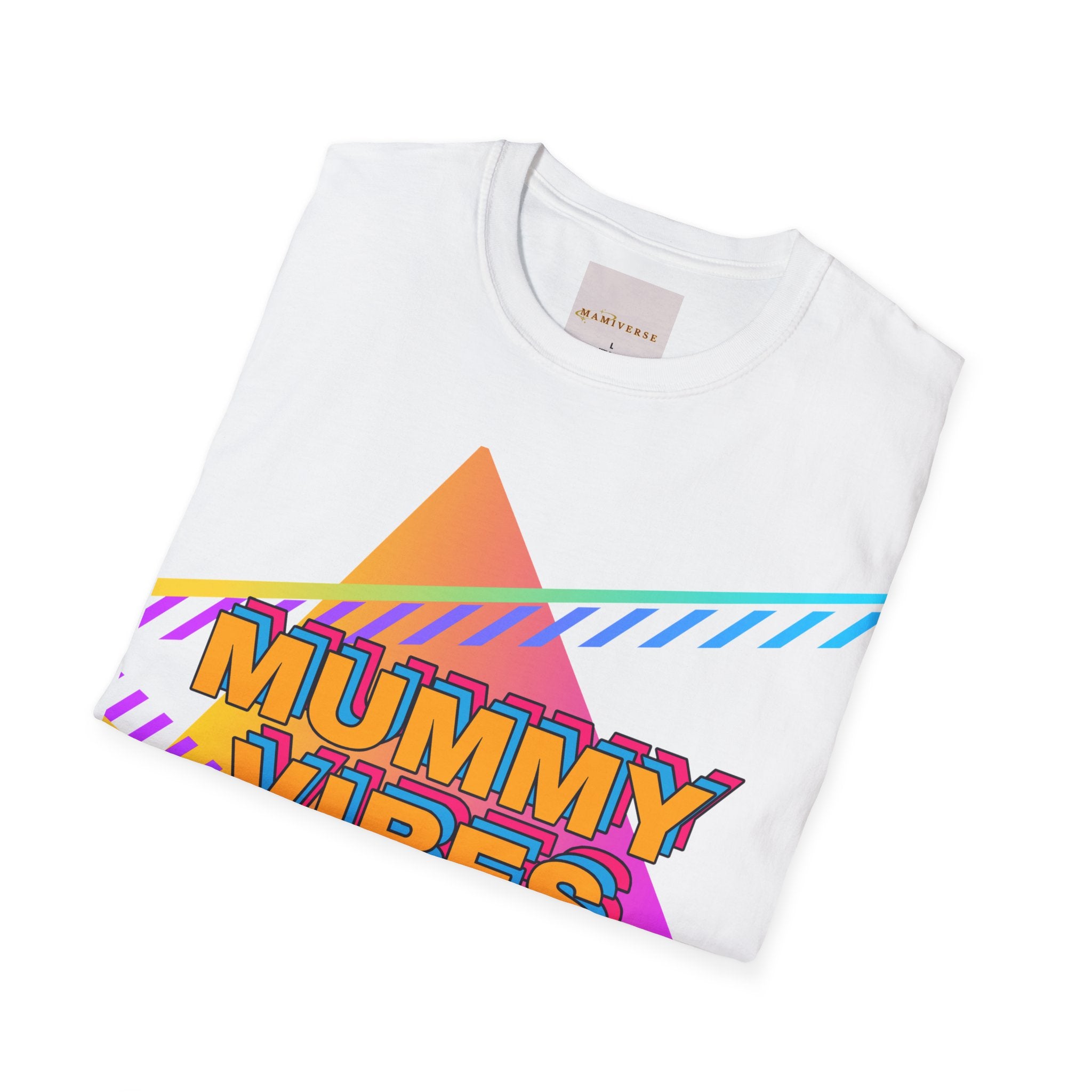 Mummy Vibes Today Retro Mother's Day T-Shirt