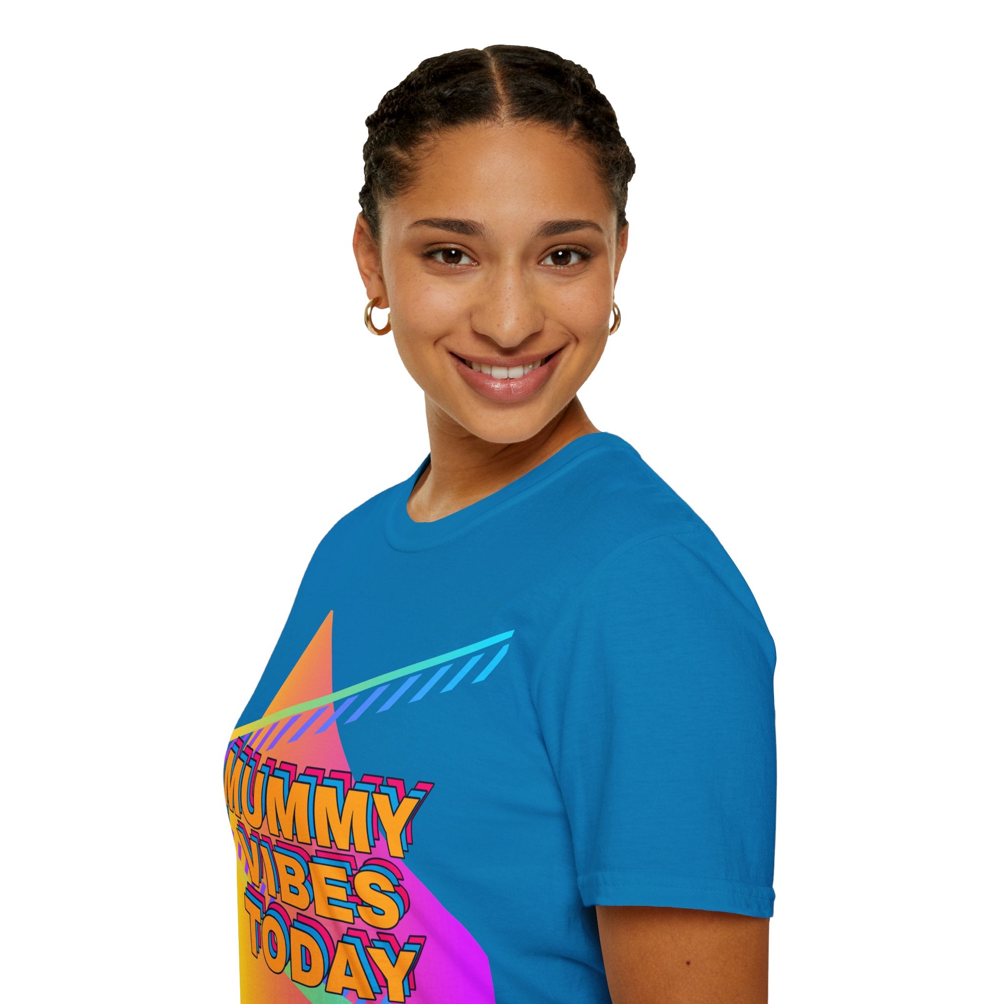 Mummy Vibes Today Retro Mother's Day T-Shirt