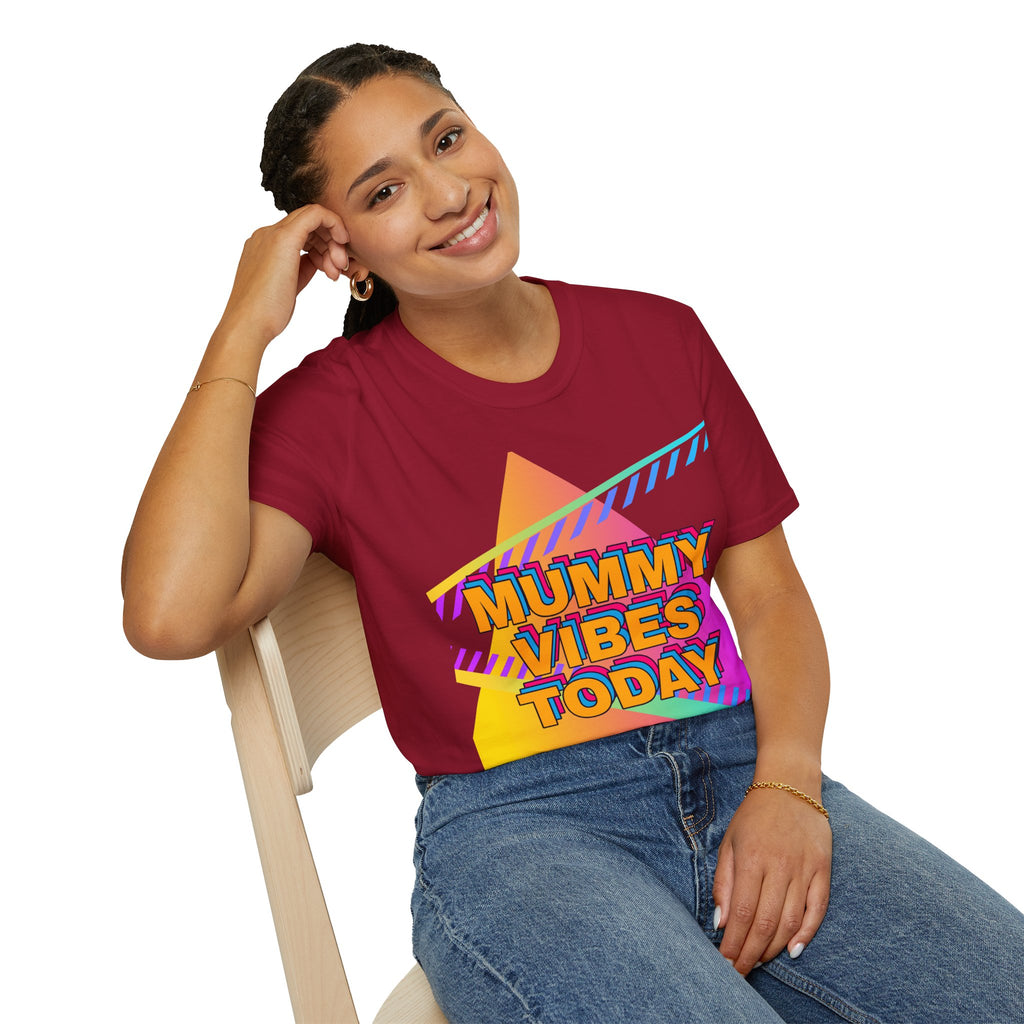 Mummy Vibes Today Retro Mother's Day T-Shirt