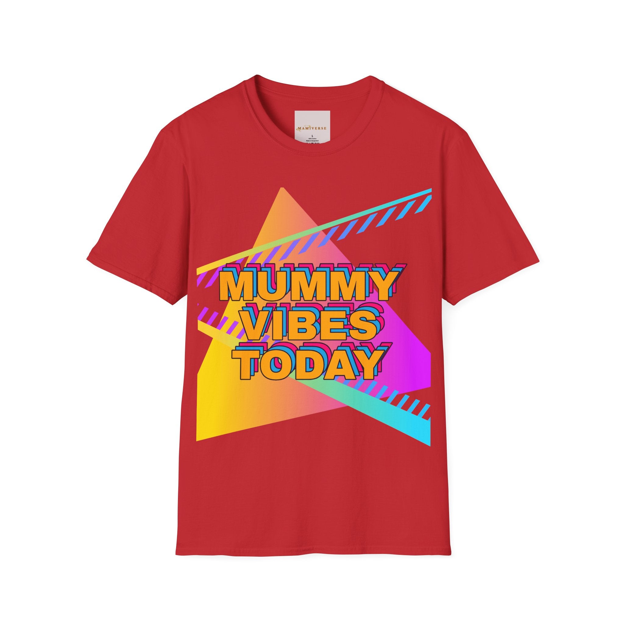 Mummy Vibes Today Retro Mother's Day T-Shirt