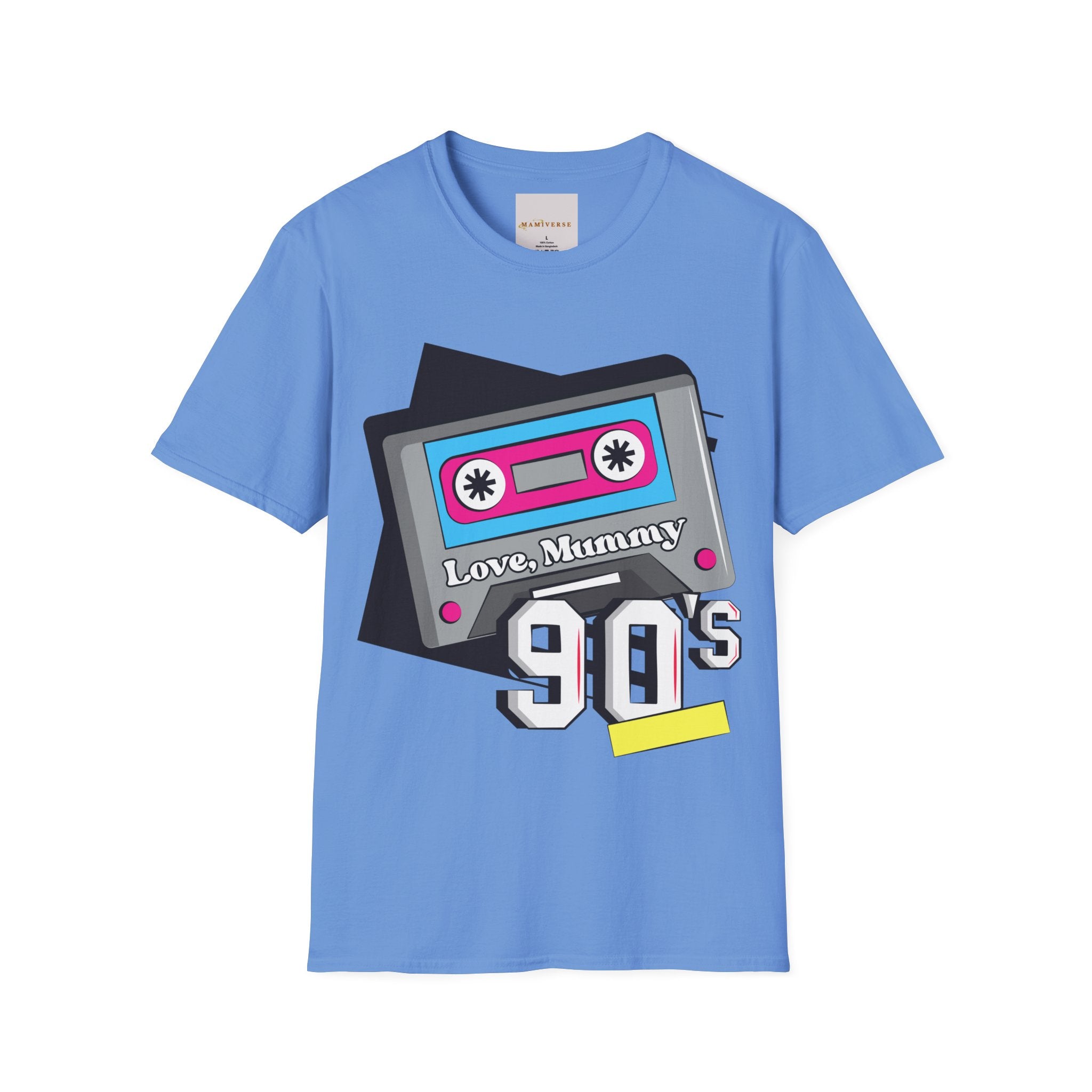 Love Mummy 90s Cassette Mother's Day T-Shirt